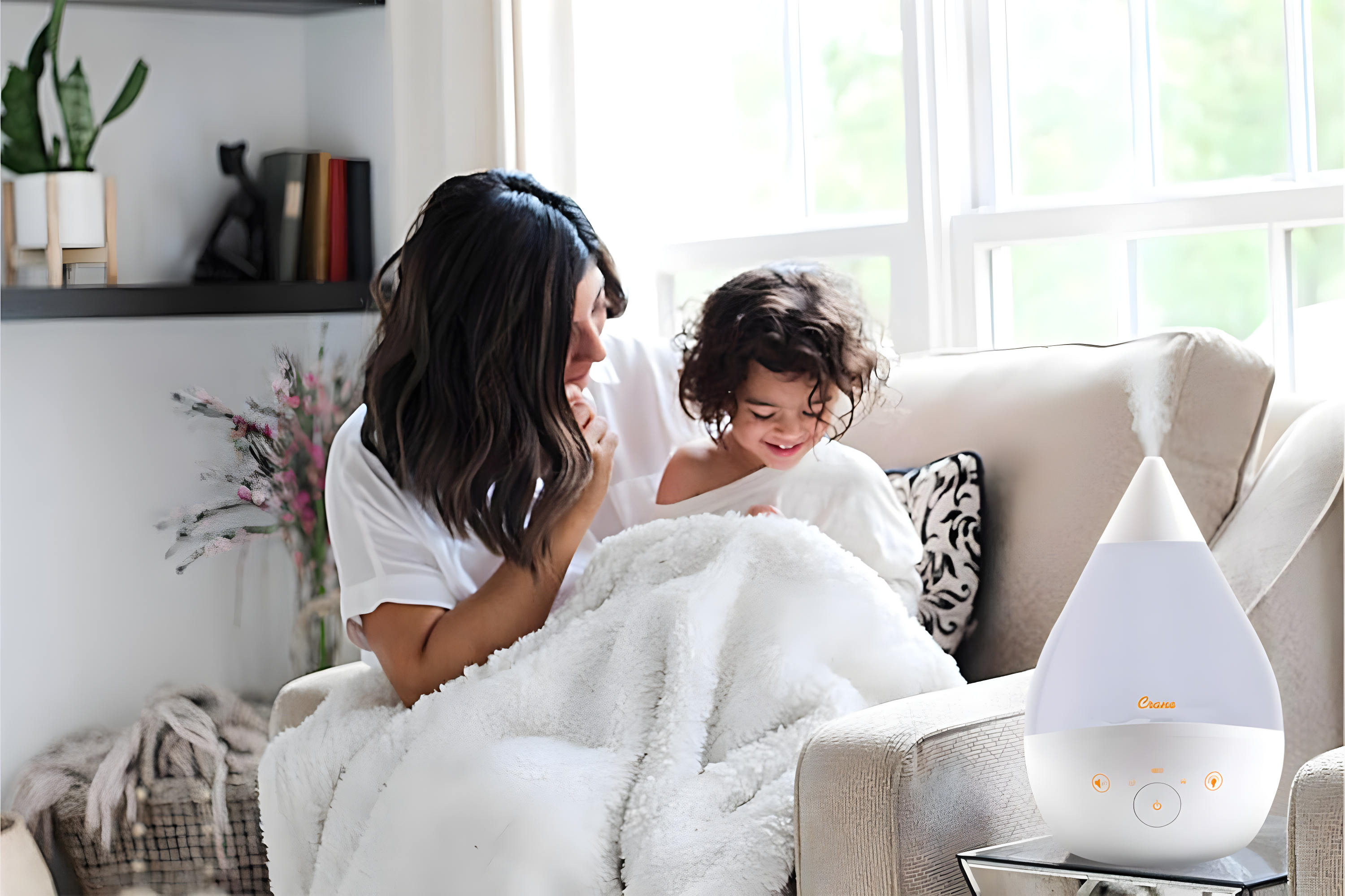 Drop 2.0 , 4-in-1 Cool-Mist Humidifier with Aroma Tray & Sound Machine