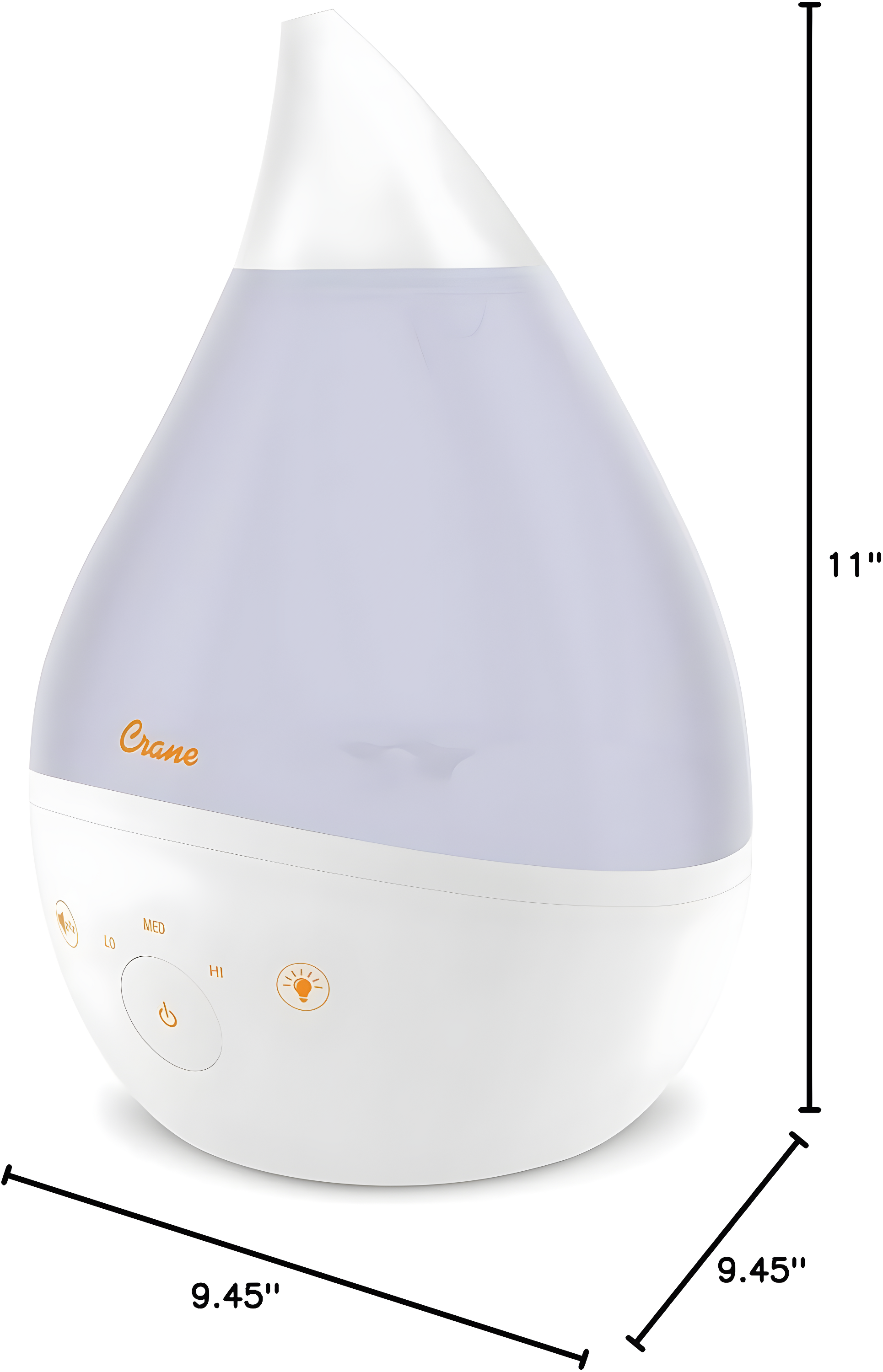 Drop 2.0 , 4-in-1 Cool-Mist Humidifier with Aroma Tray & Sound Machine