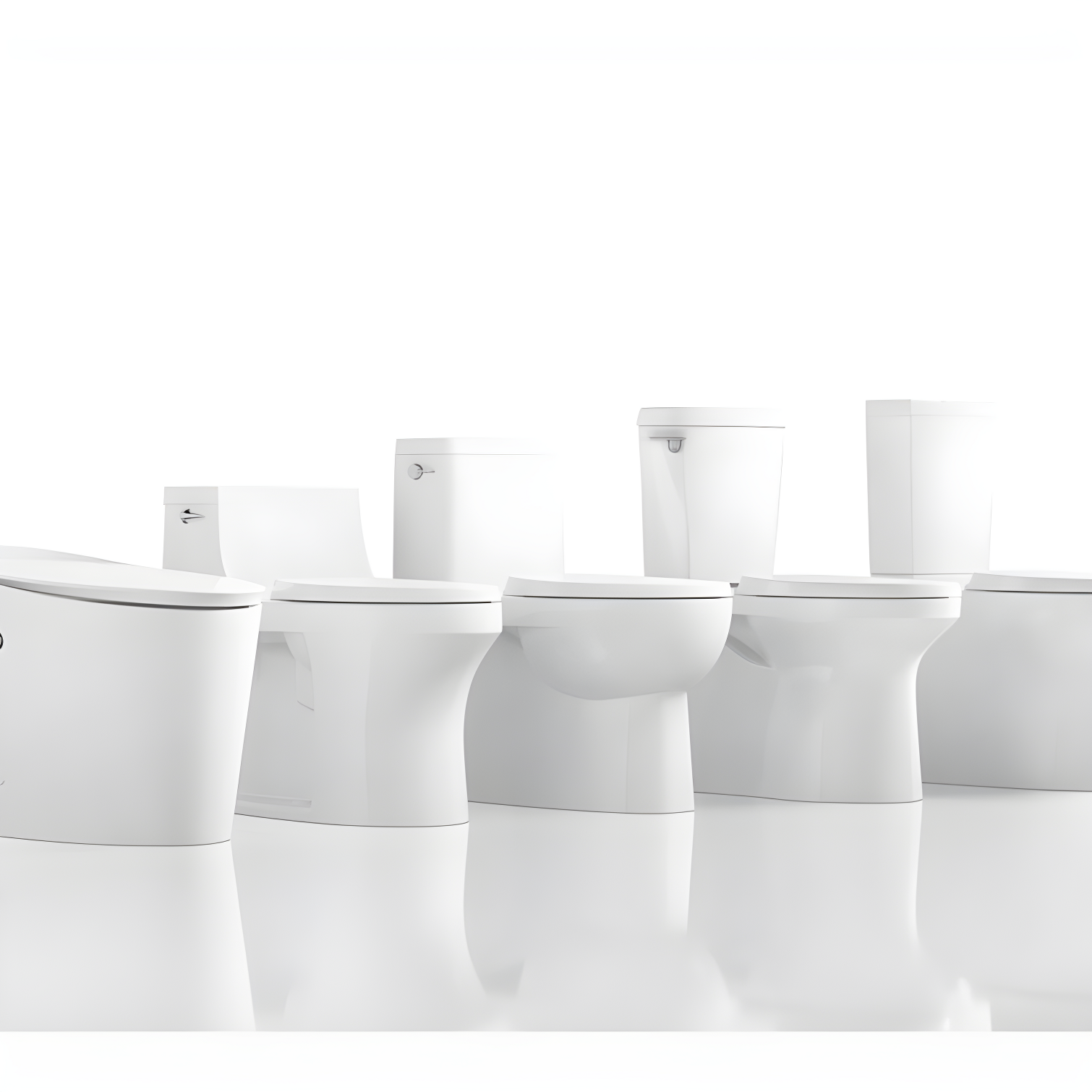 Betello 1.28 GPF (Water Efficient) Elongated Two-Piece Toilet (Seat Not Included)