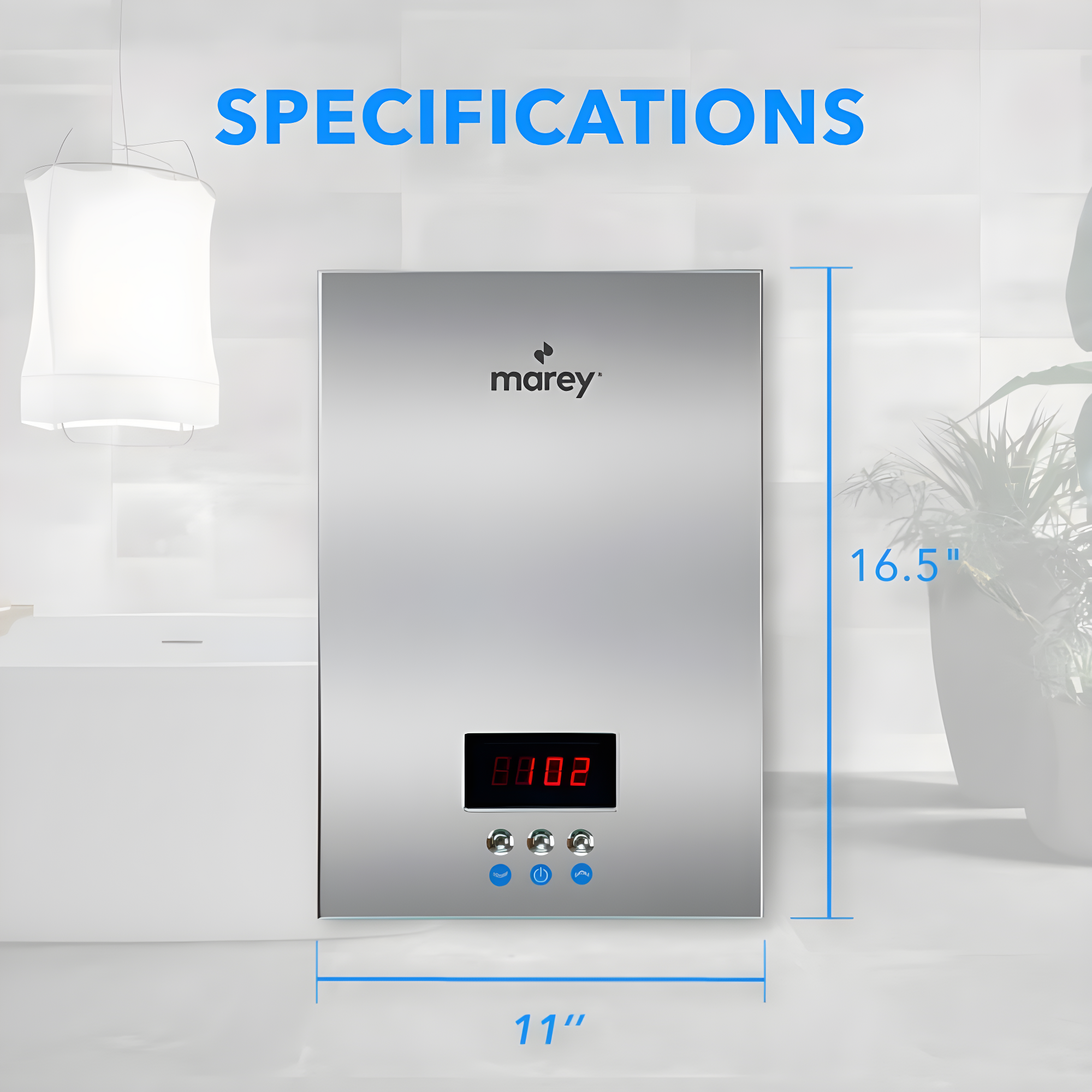 18kW/220 Volt 4.4 GPM Electric Tankless Water Heater