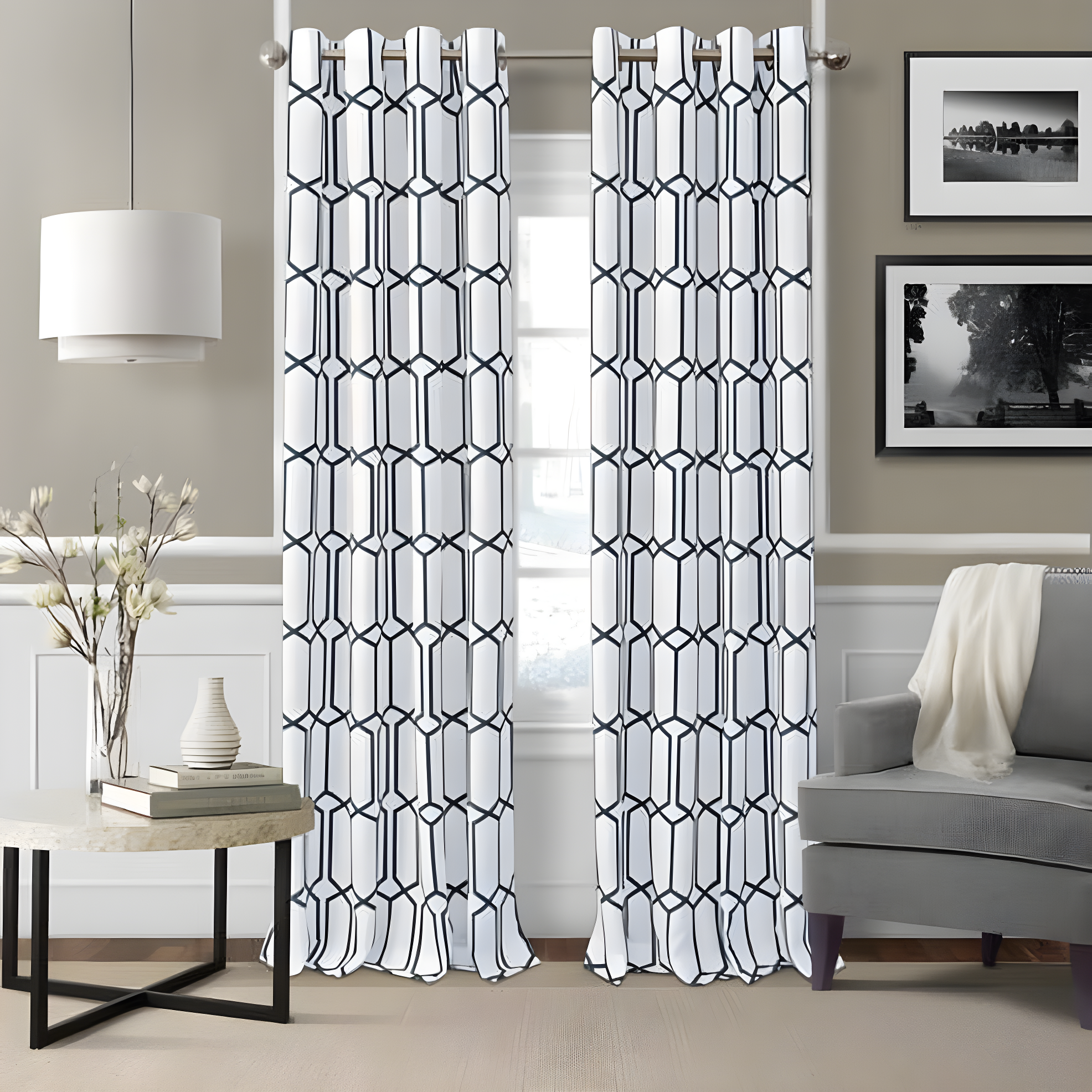 Albesa Room Darkening Single Curtain Panel Single Panel
