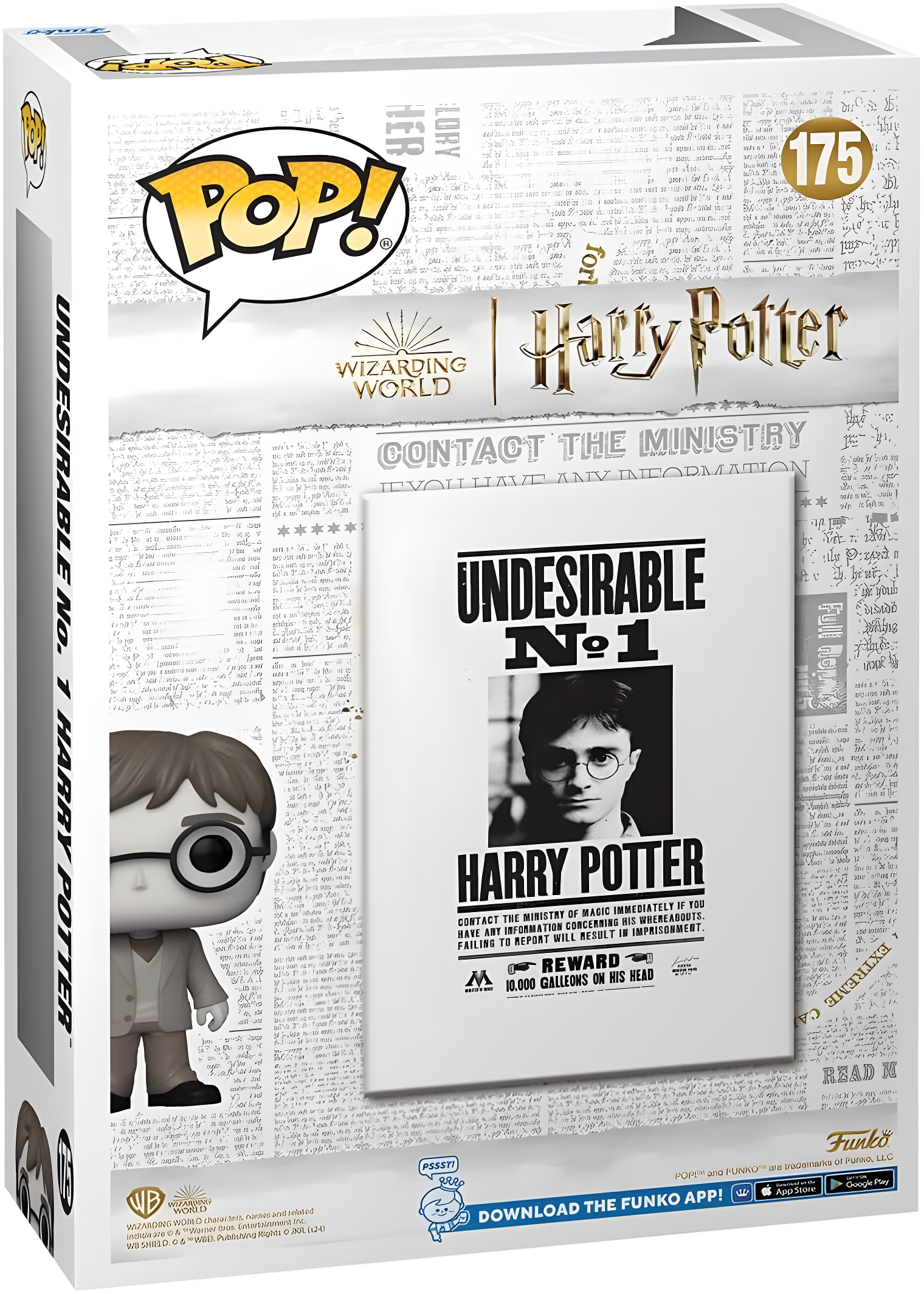 Funko POP! Harry Potter Undesirable No. 1 Harry Potter Vinyl Figure