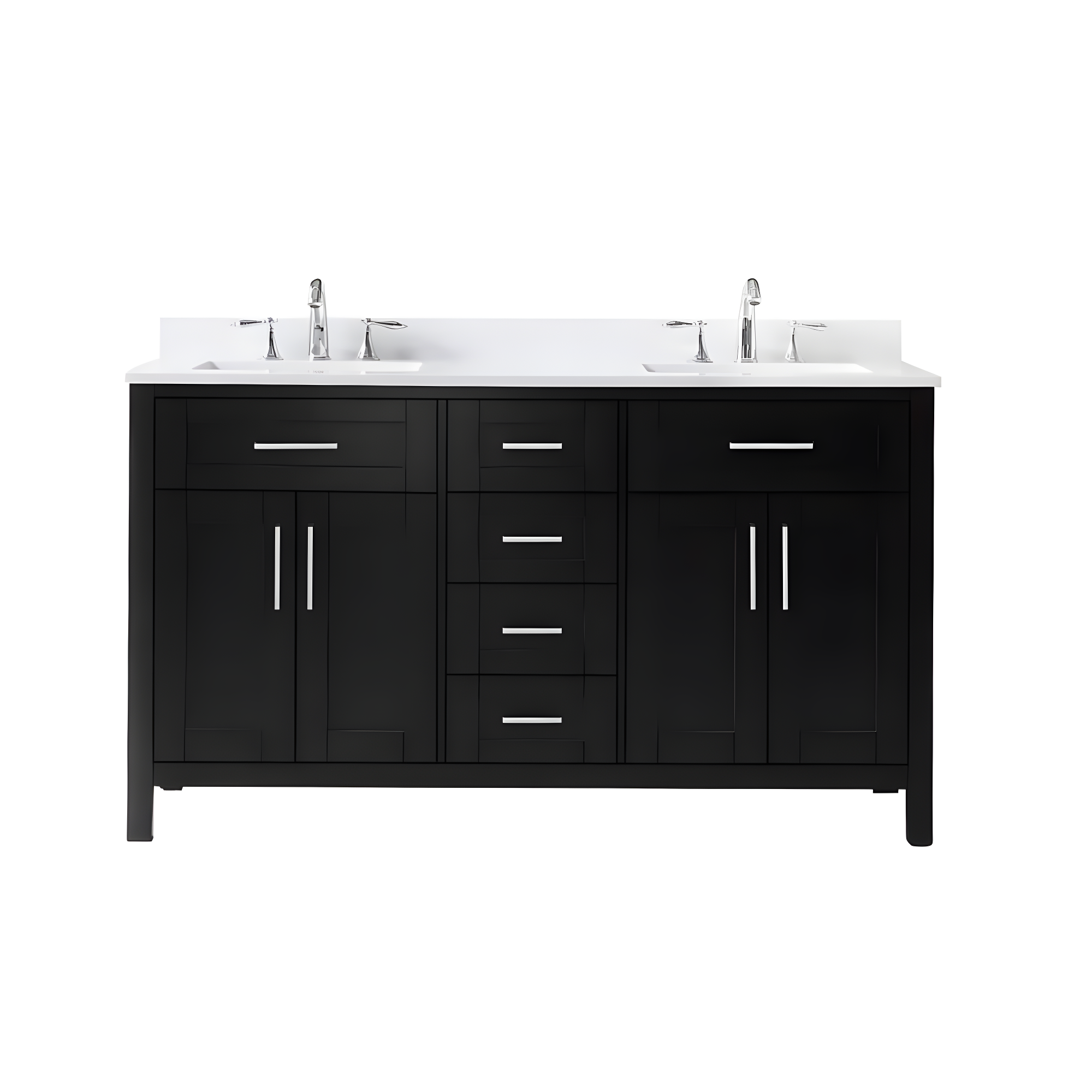 OVE Decors Tahoe 60" Double Bathroom Vanity