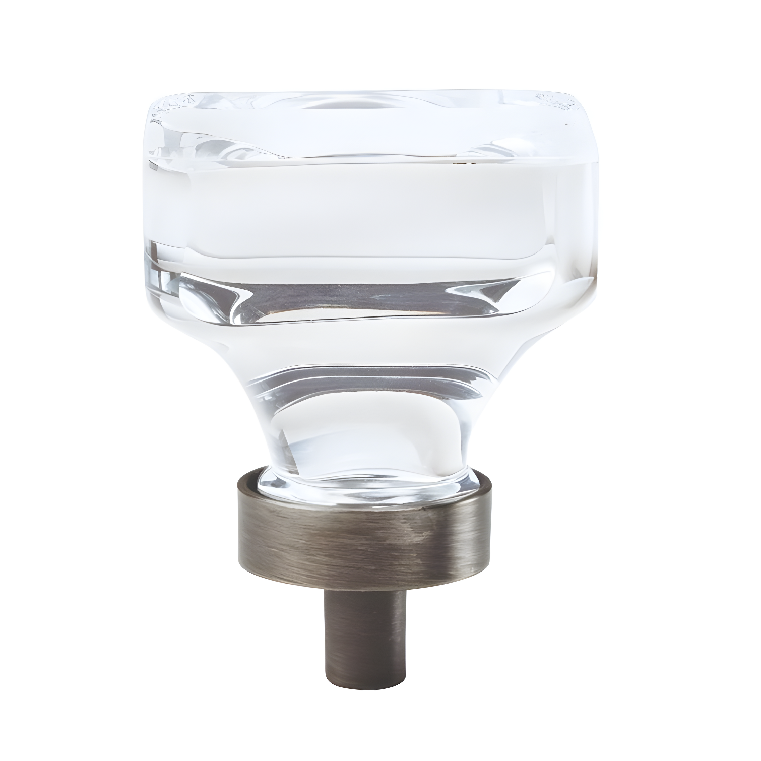 Amerock Glacio 1 3/8" Length Square Knob