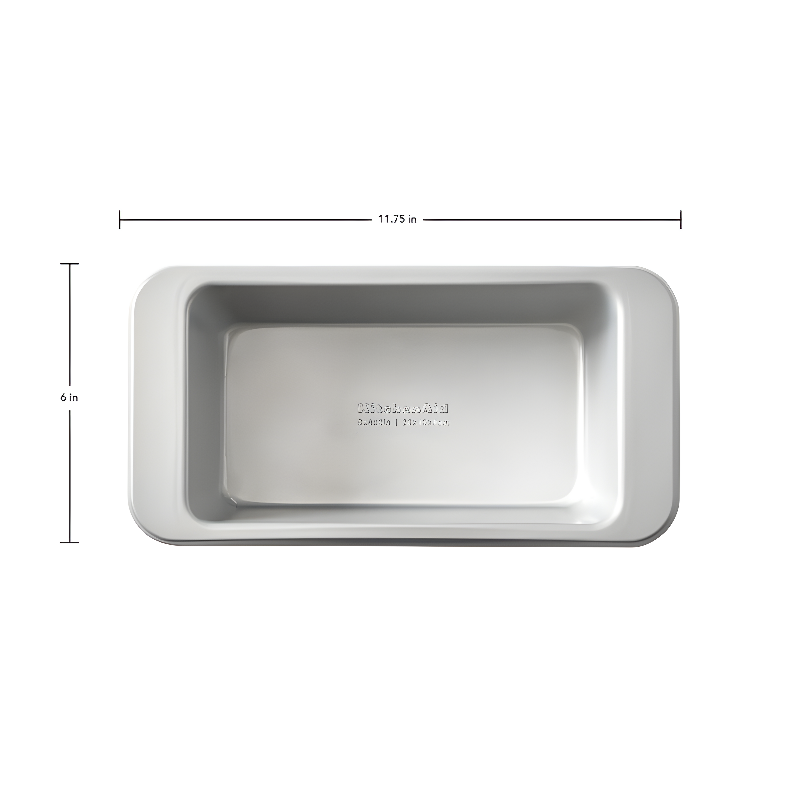 KitchenAid® KitchenAid® Nonstick Aluminized Steel Loaf Pan, 9x5-inch, Silver