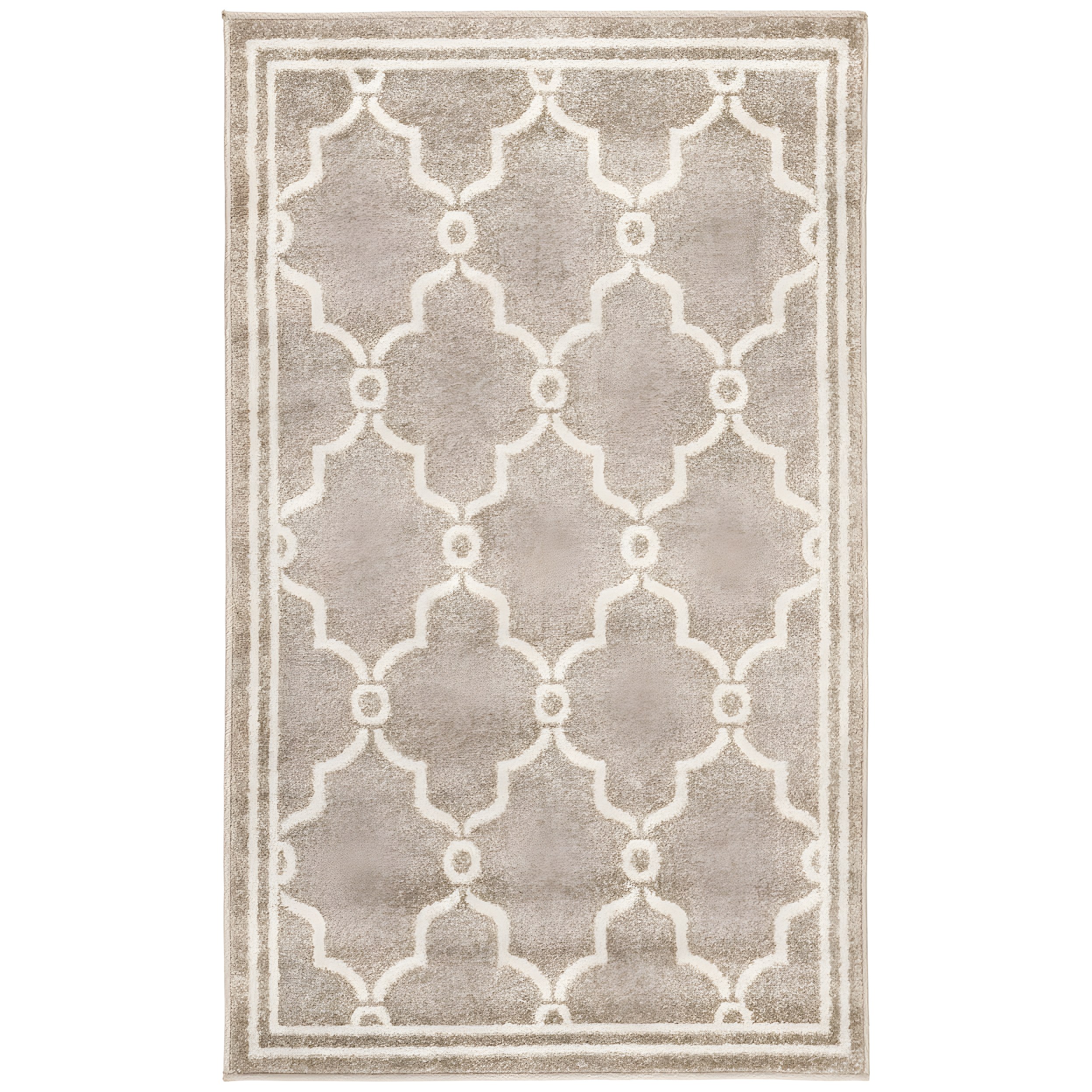 Amherst AMT414 Power Loomed Indoor Accent Rug - Wheat/Beige - 3'x5' - Safavieh
