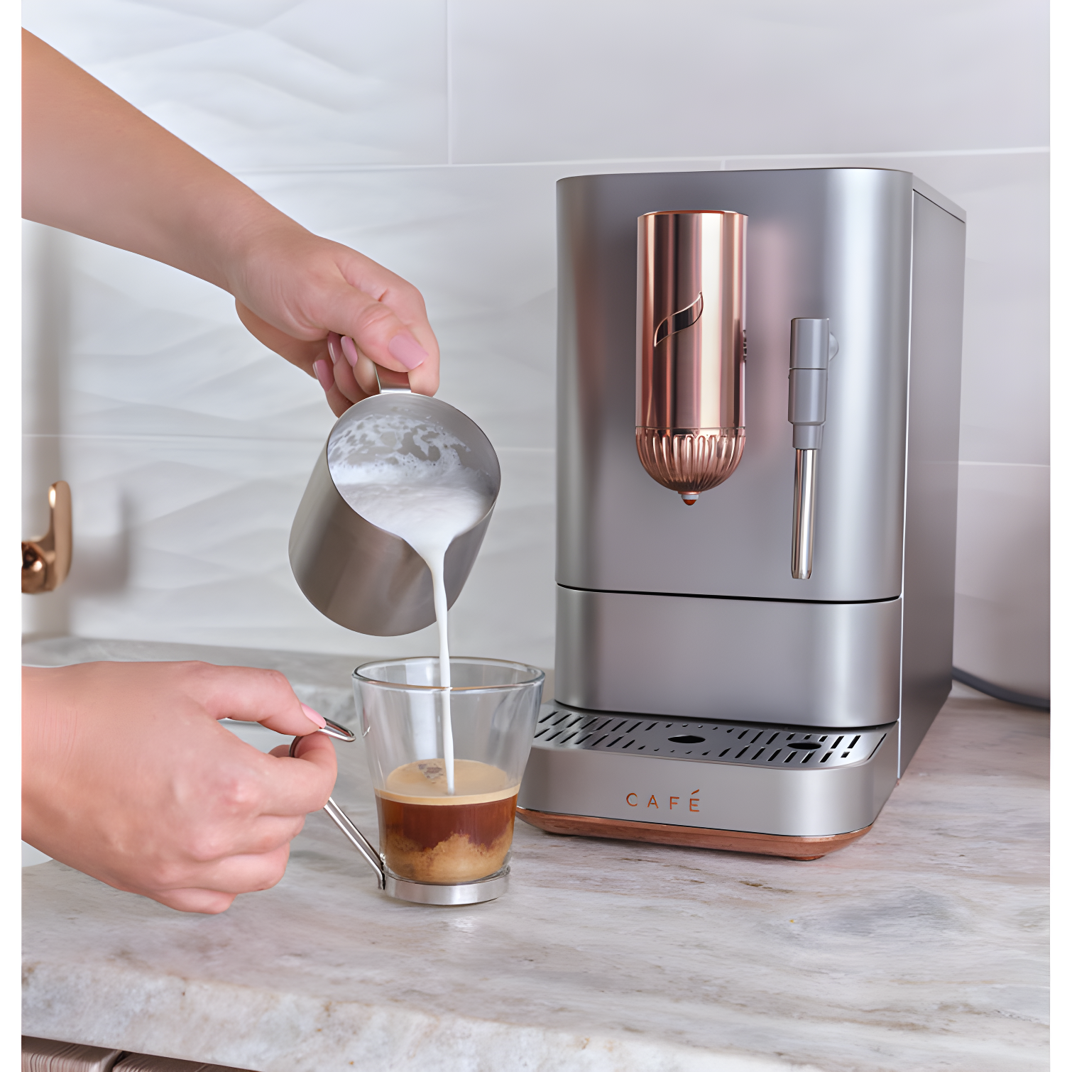 Café ™ Stainless Steel Affetto Automatic Espresso Machine