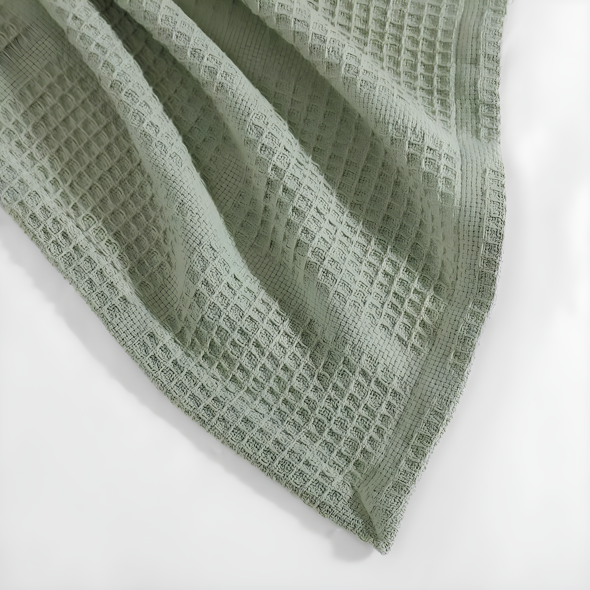 Kenneth Cole Kenneth Cole Waffle Grid Solid Cotton Blanket
