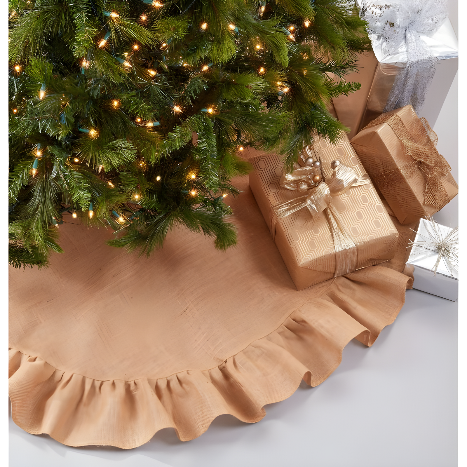 Sloane Burlap Tree Skirt