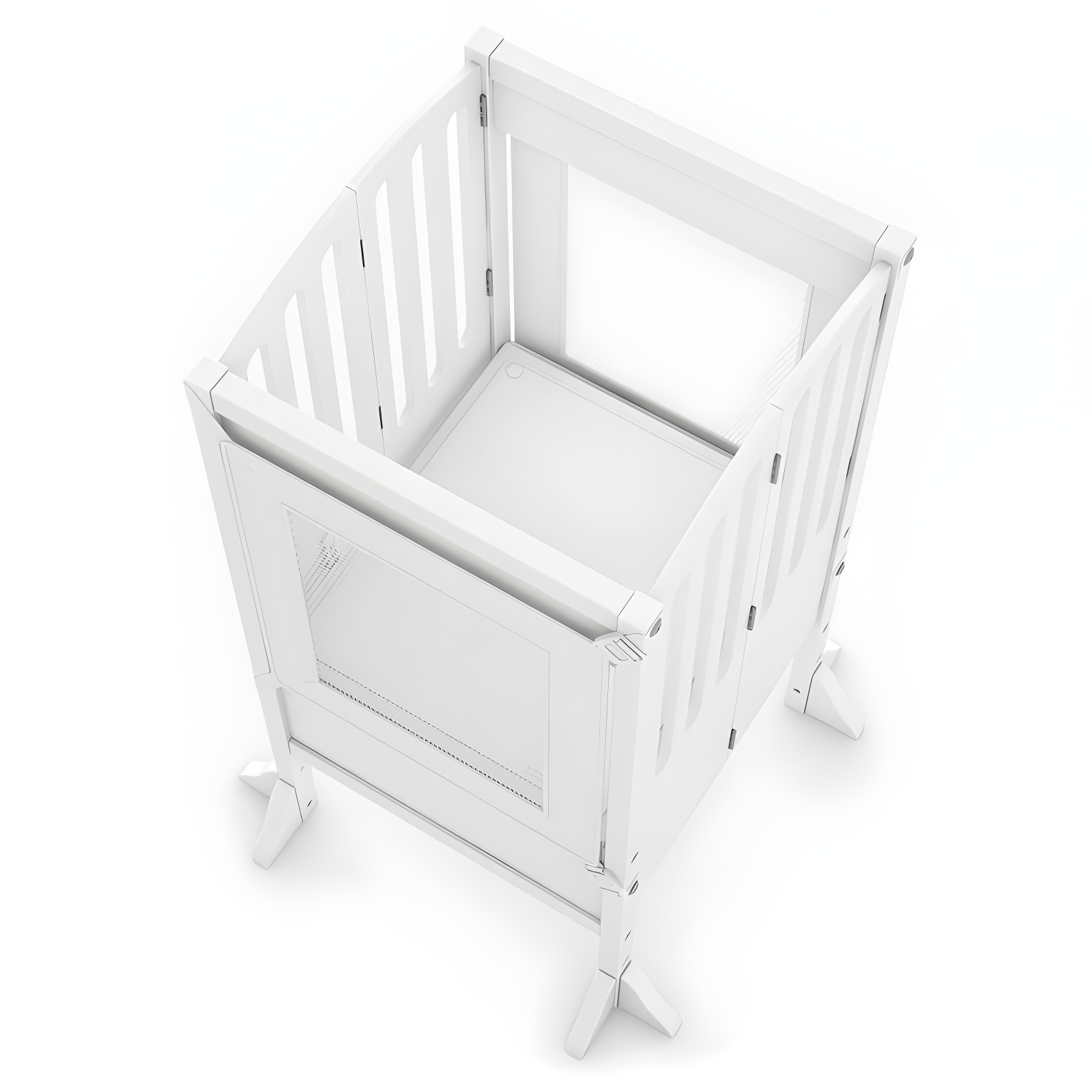 Guidecraft Contemporary Kitchen Helper Foldable Step Stool