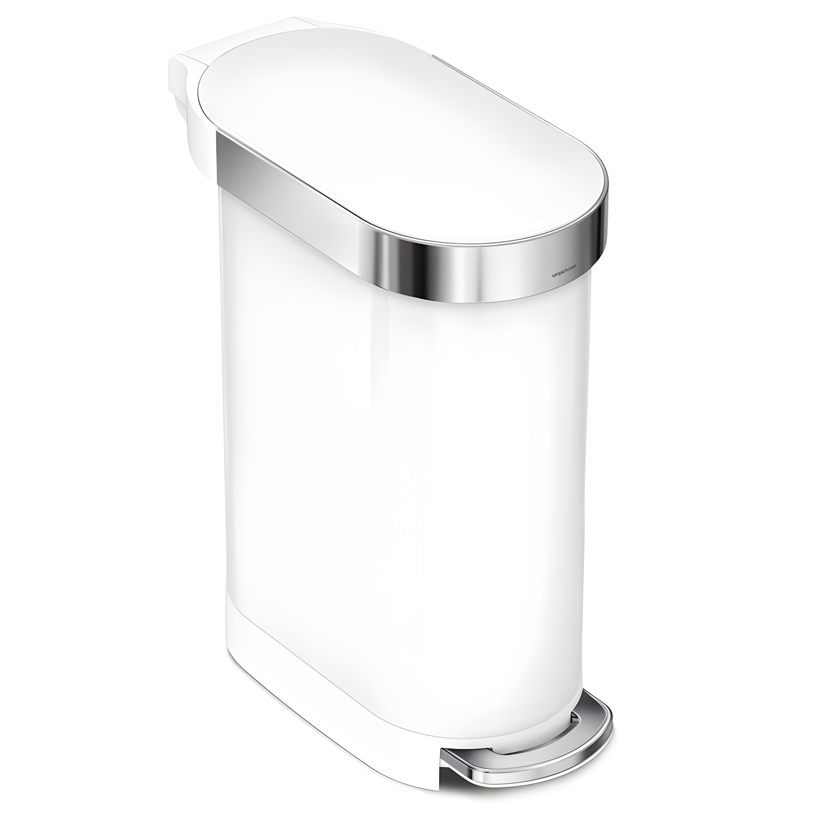simplehuman 45 Liter / 12 Gallon Slim Hands-Free Kitchen Step Trash Can