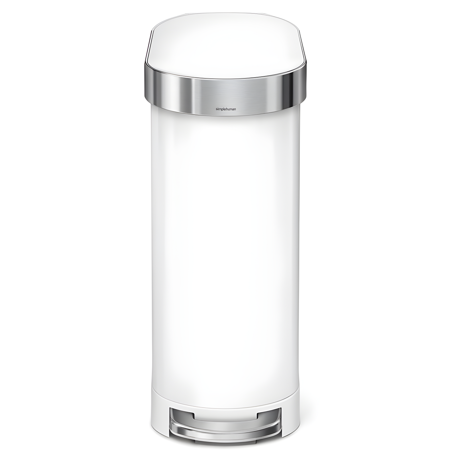 simplehuman 45 Liter / 12 Gallon Slim Hands-Free Kitchen Step Trash Can