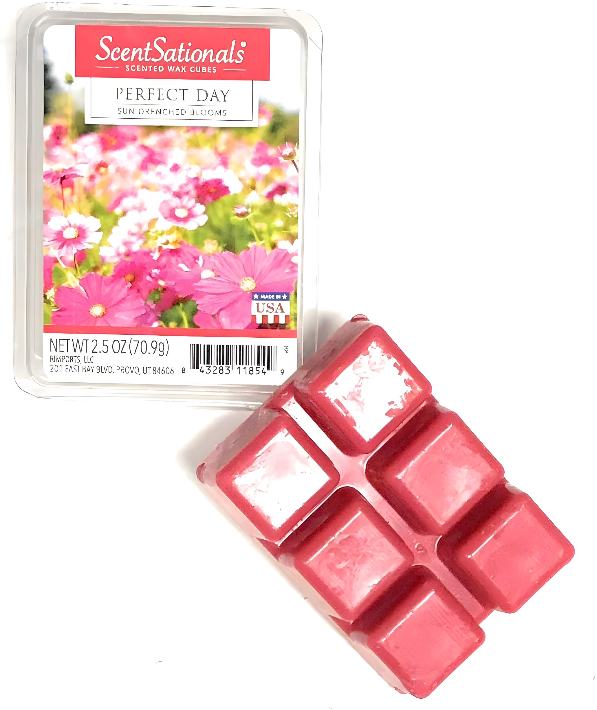 ScentSationals Perfect Day Scented Wax Melts, 2.5 oz (1-Pack)