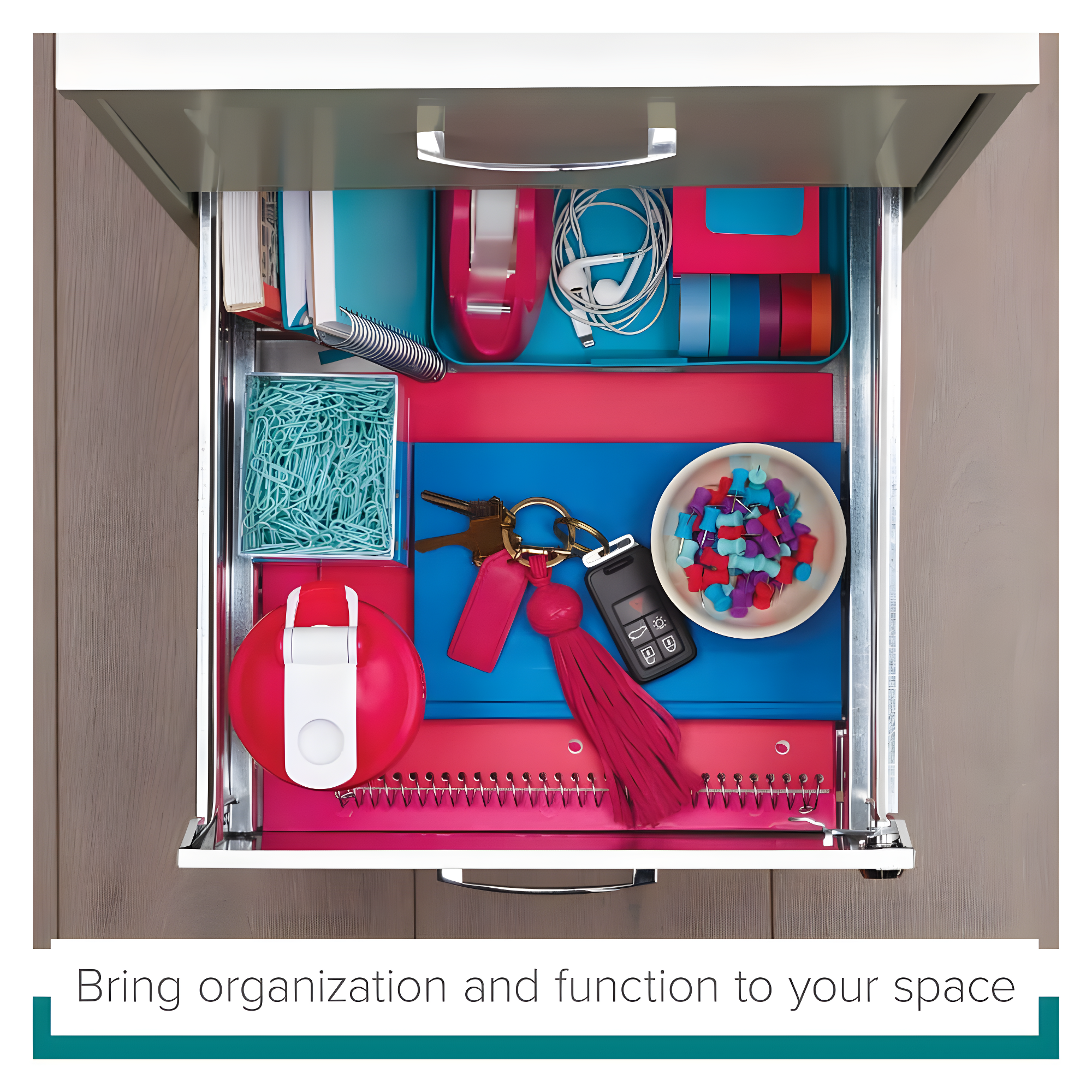 Hirsh Industries Space Solutions File Cabinet on Wheels 2 Drawer - Pearl White: Vertical Steel Storage, Office Supplies