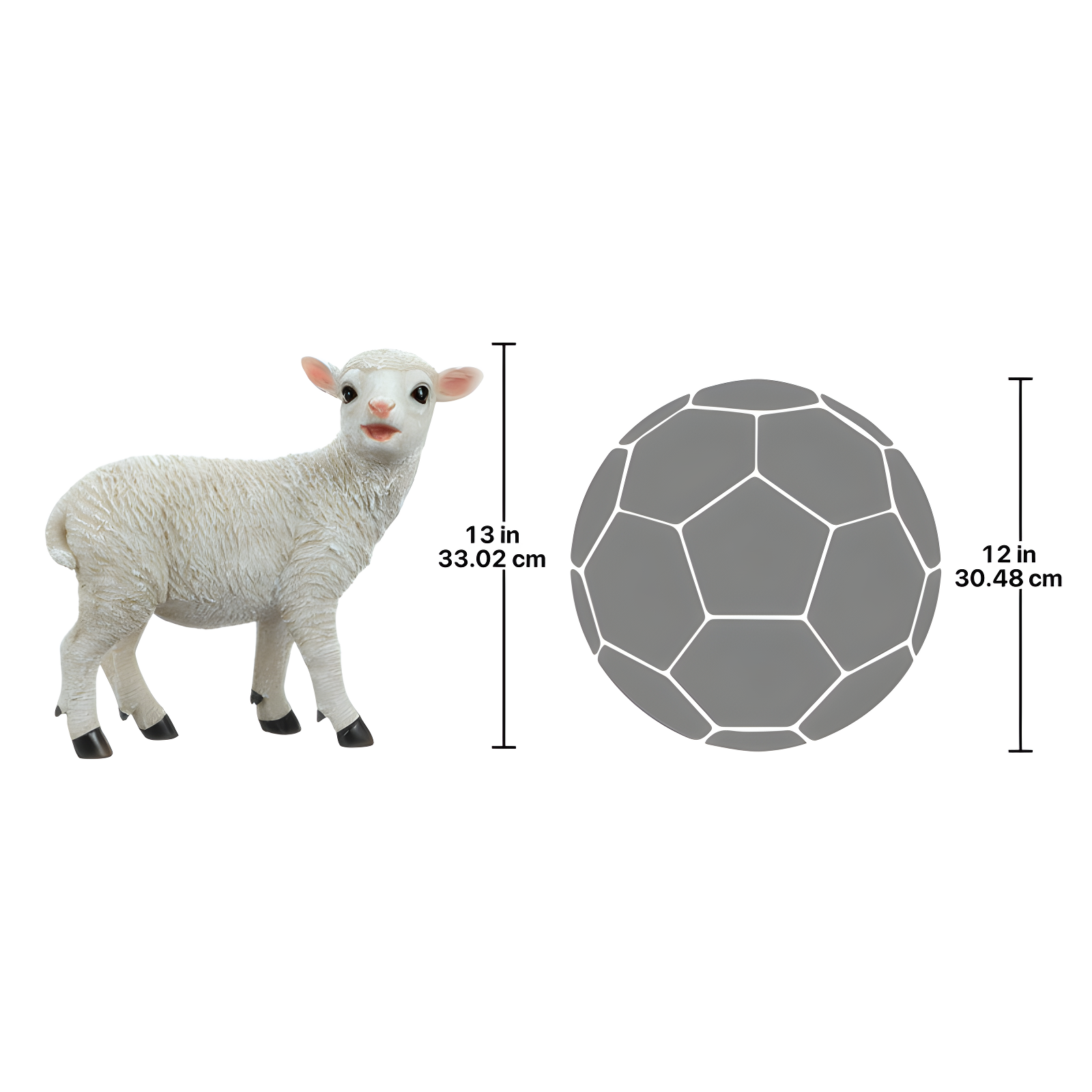 Design Toscano Yorkshire Standing Lamb Statue