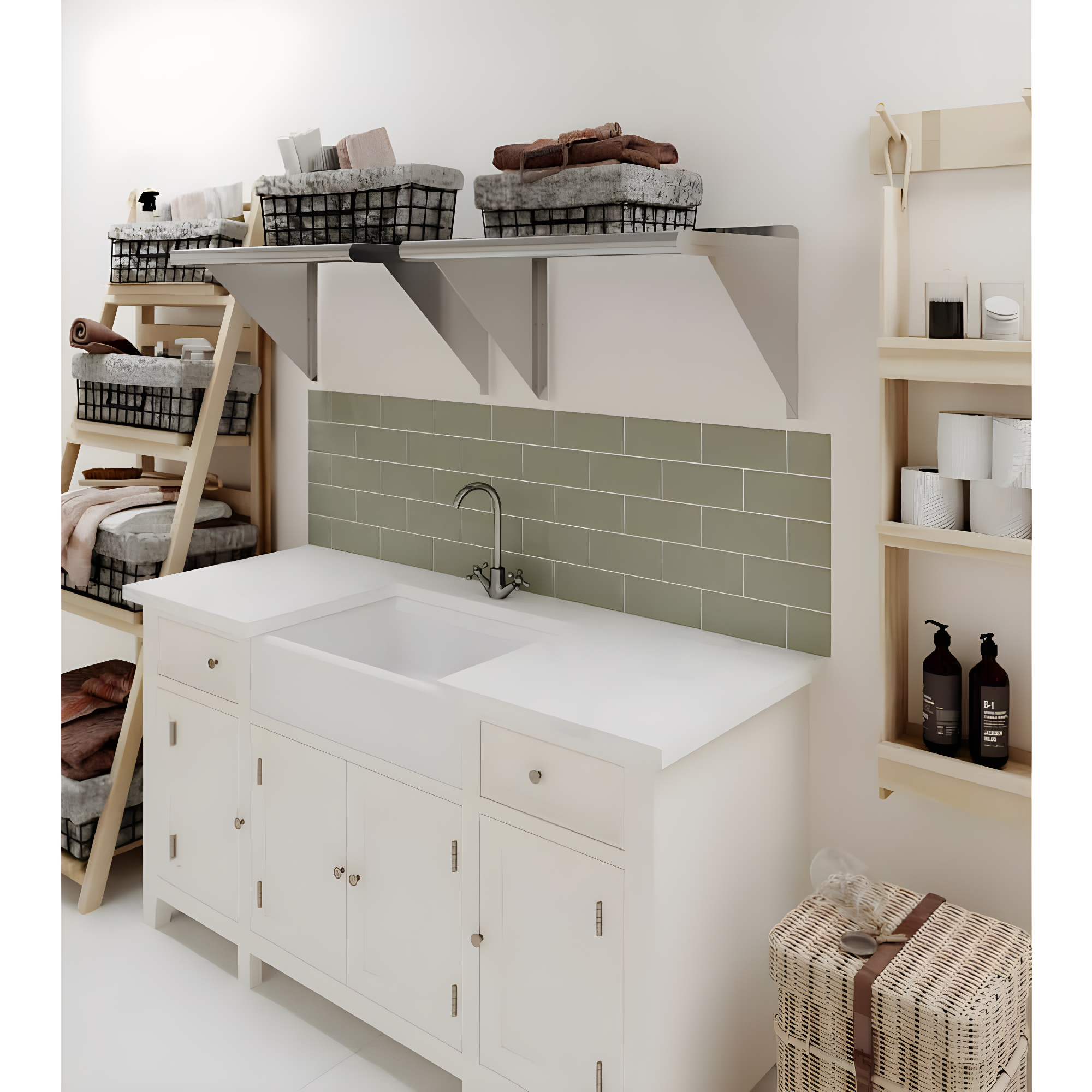 Amgood Utility Metal Wall Shelf.