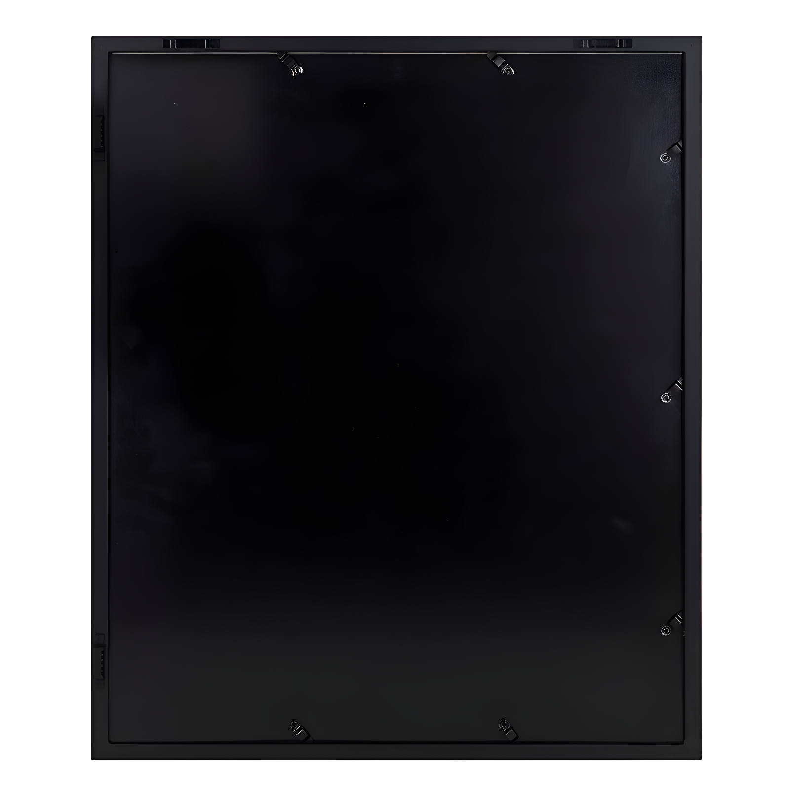 5pc Gallery Frame Box Set Transitional Black - Kate & Laurel All Things Decor: Modern MDF Wall Display, 6 Photo Capacity, Glass Glazing