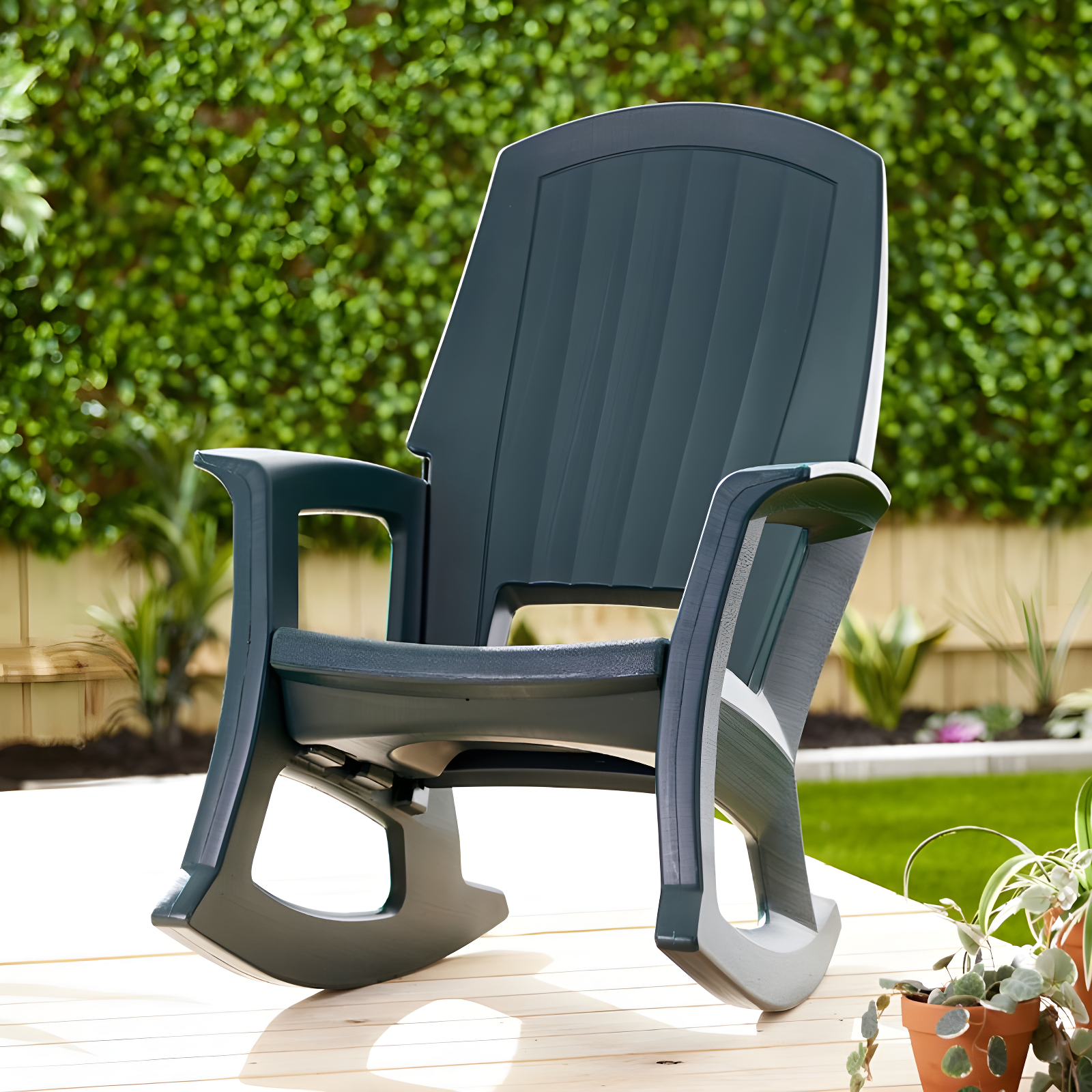 Good Ideas Rockaway Outdoor Rocking Chair by Semco & Reviews | Wayfair