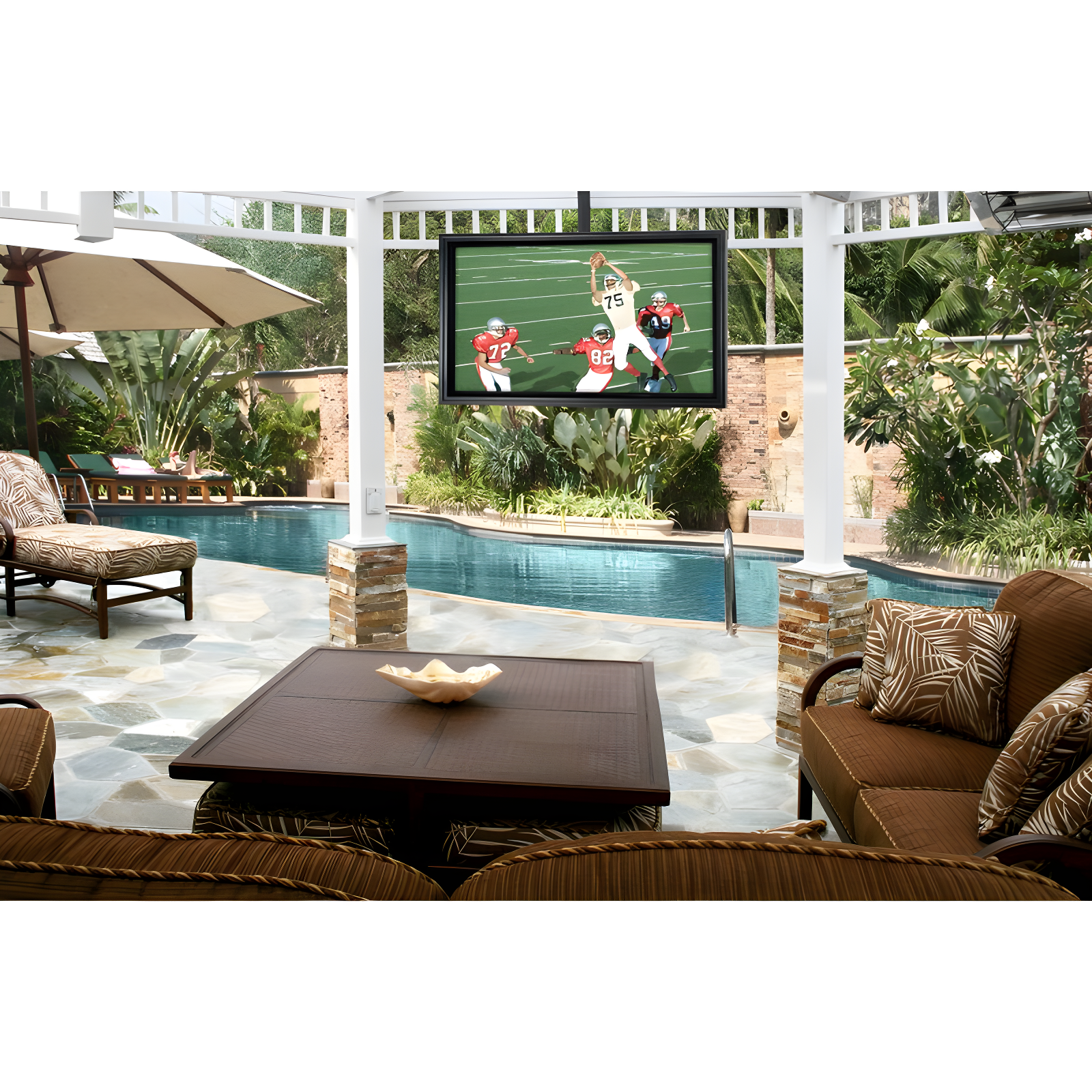 ApolloEnclosures Apollo Enclosures ApolloEnclosures Single Screen Ceiling Mount