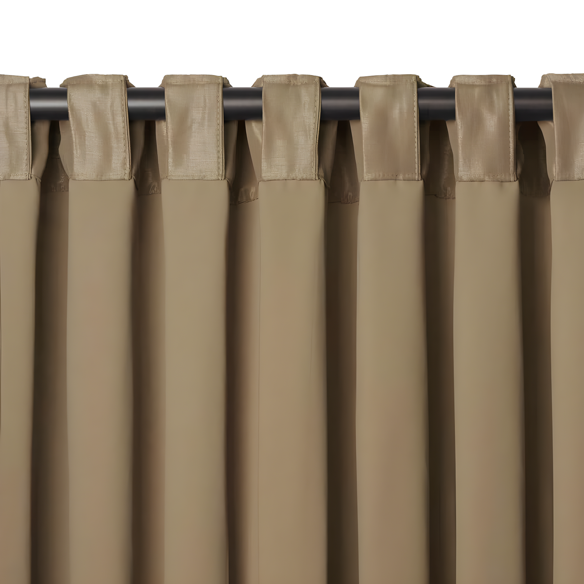 All Seasons Single Blackout Window Curtain Panel - 52" x 95" - Antique Gold - Elrene Home Fashions