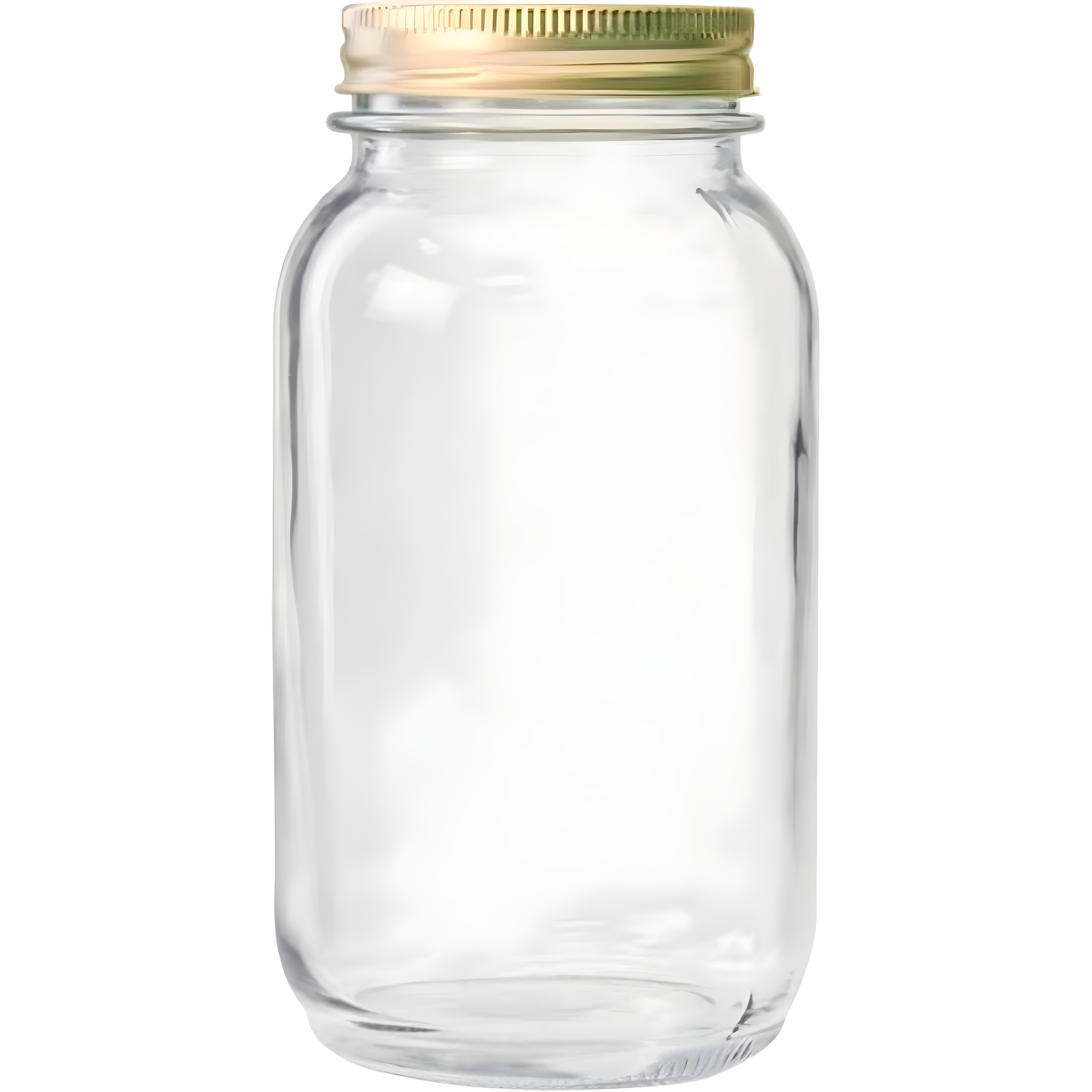 Anchor Hocking Regular Mouth Canning Jar - Case of 12 - 1 qt