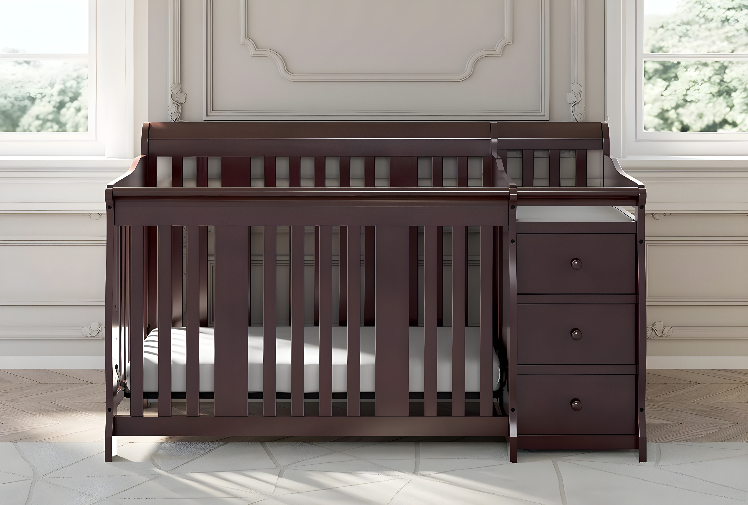 Portofino 5-in-1 Convertible Crib and Changer