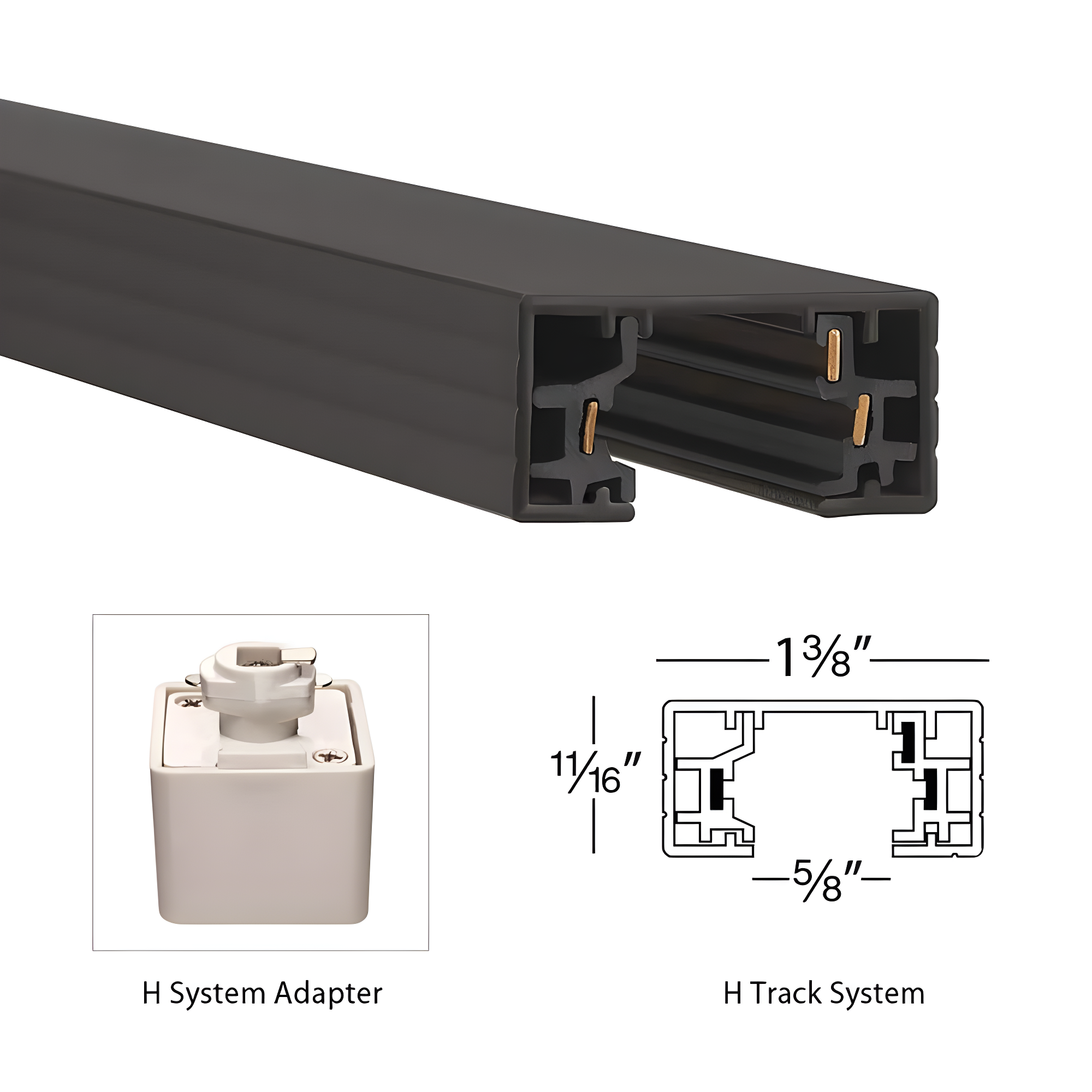 120V Single Circuit Track Section