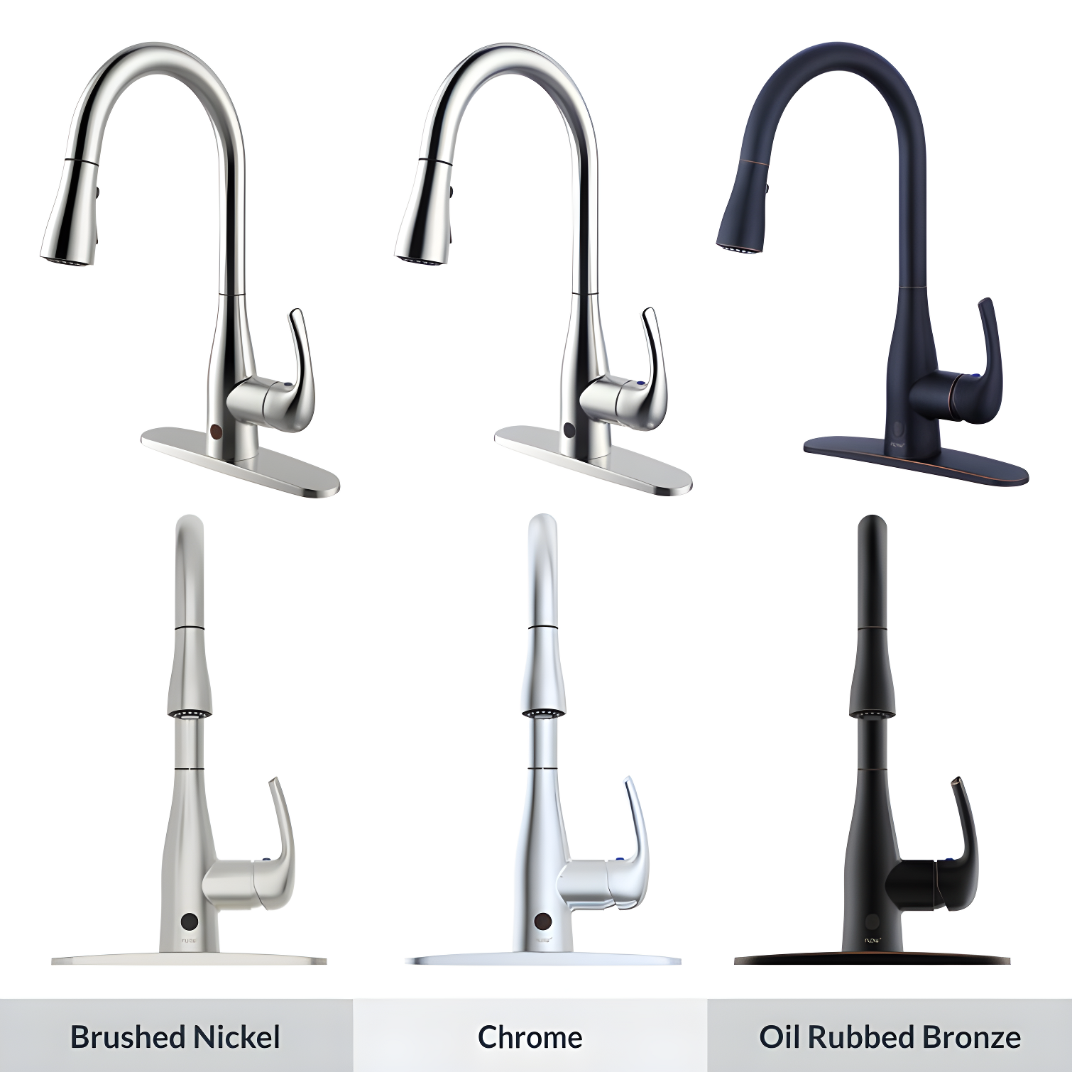 Bio Bidet By BEMIS Pull Down Touchless Kitchen Faucet