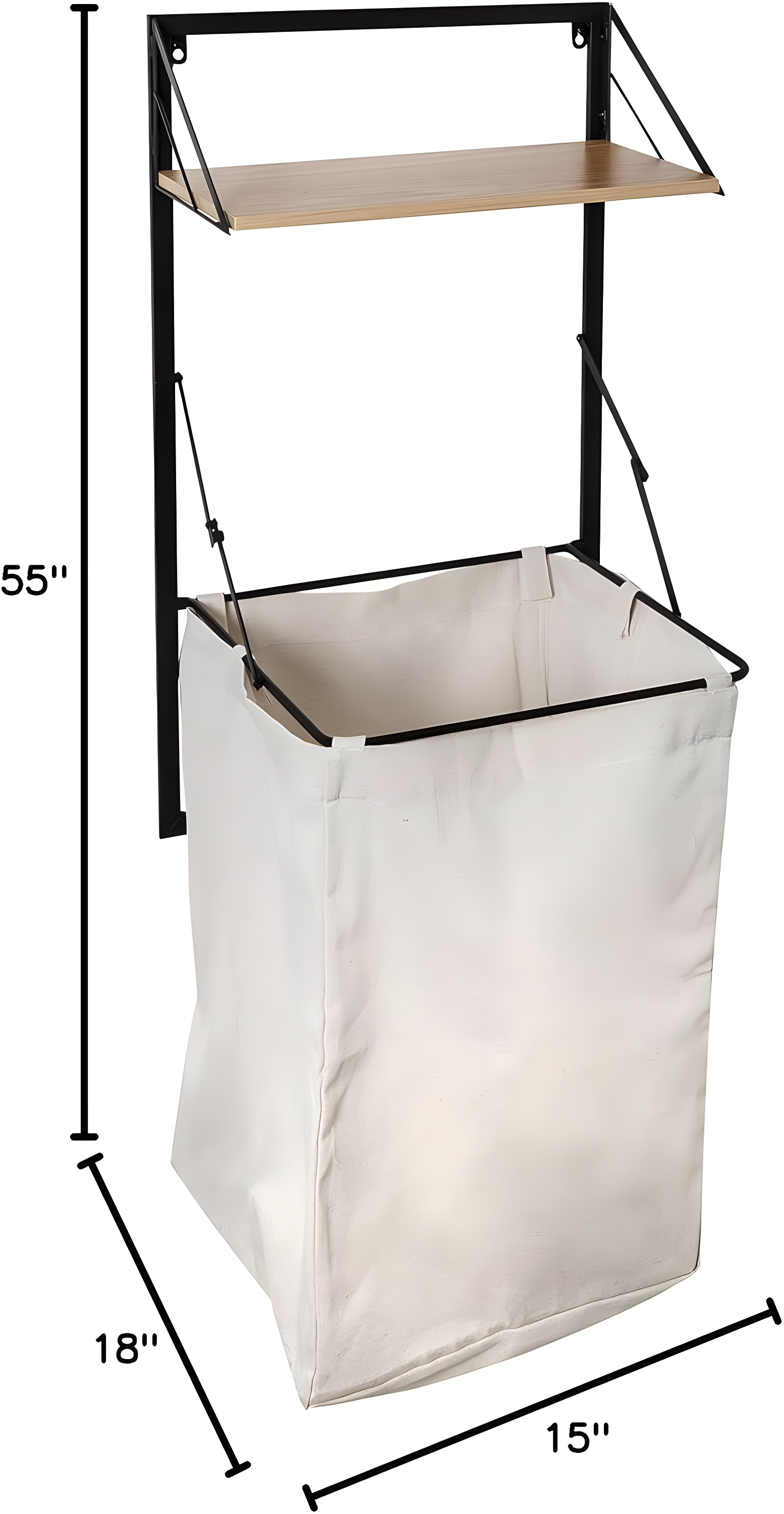 Over-The-Door Laundry Hamper