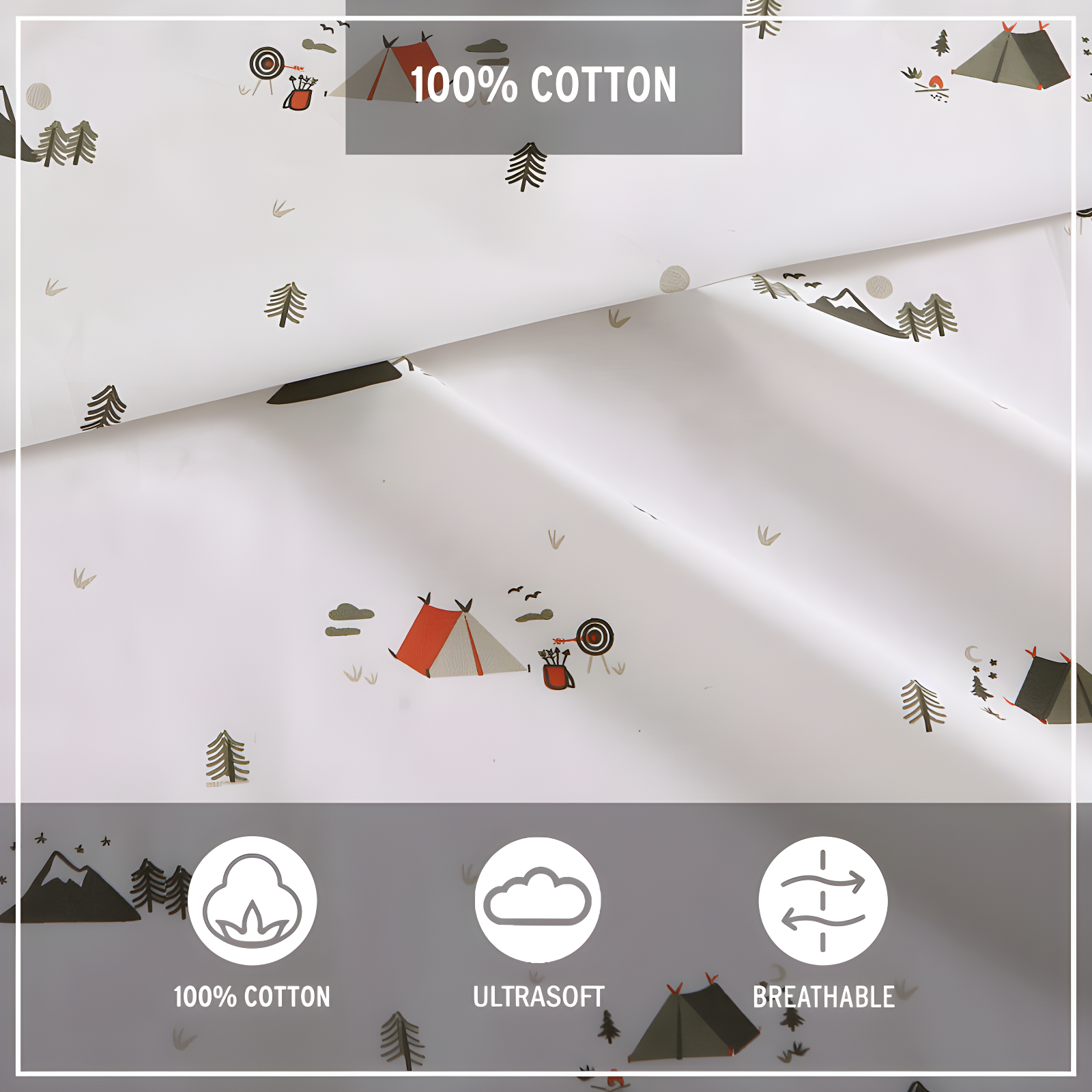 Eddie Bauer Eddie Bauer Printed Cotton Percale Sheet Sets