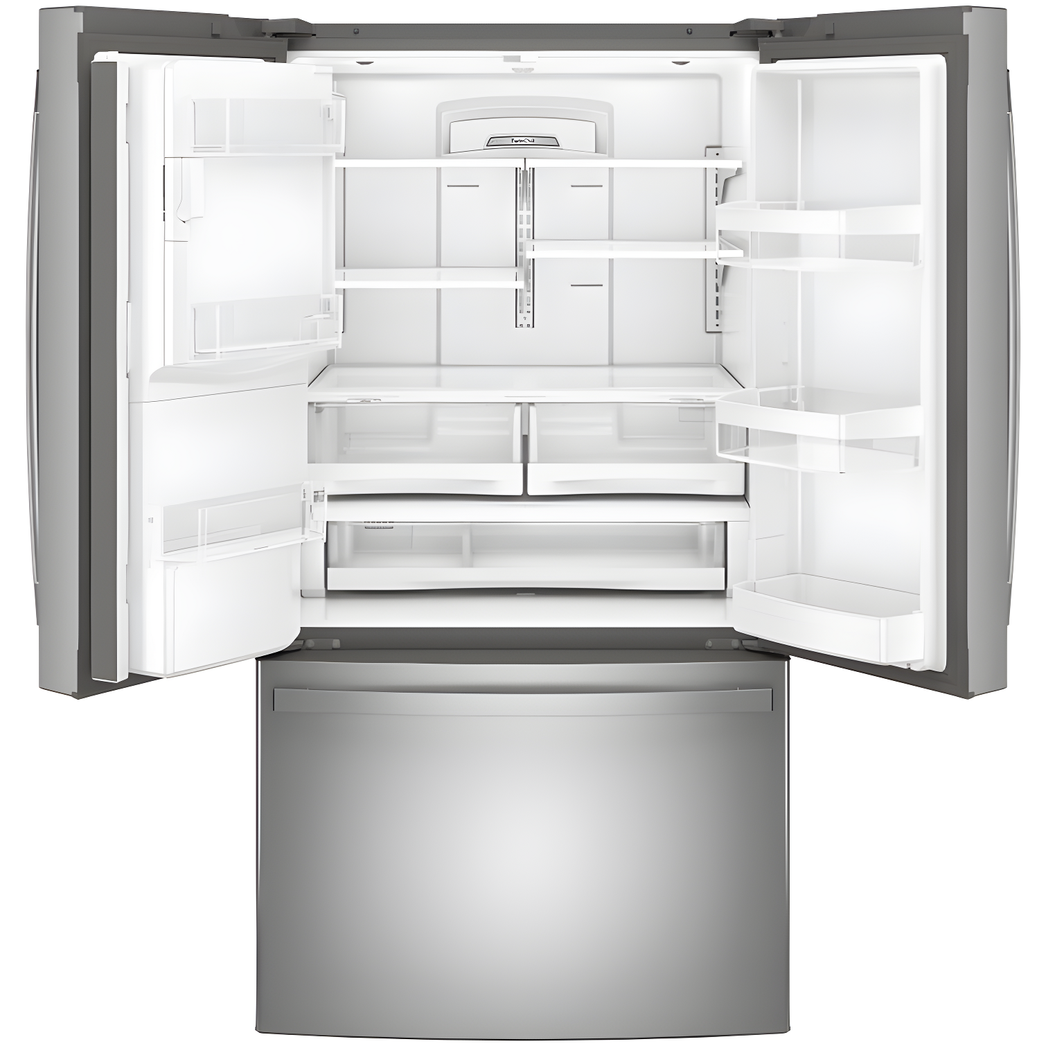 GE 36" French Door 27.7 cu. ft. Smart Energy Star Refrigerator with Fingerprint Resistant Finish