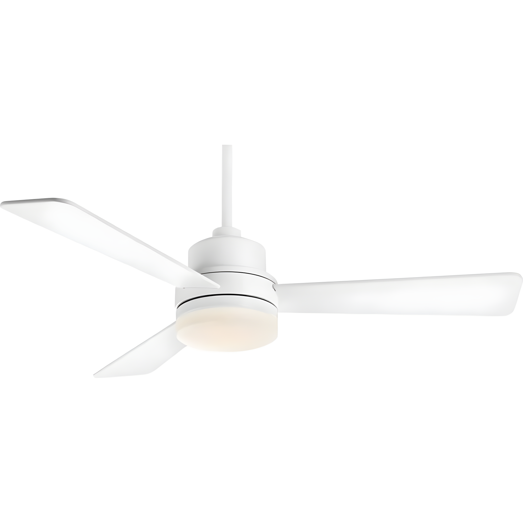 P2556-3030K-Progress Lighting-Trevina II - Wide - Ceiling Fan - 1 Light - Wall Control in Modern style - 52 Inches wide by 15.75 Inches high-White