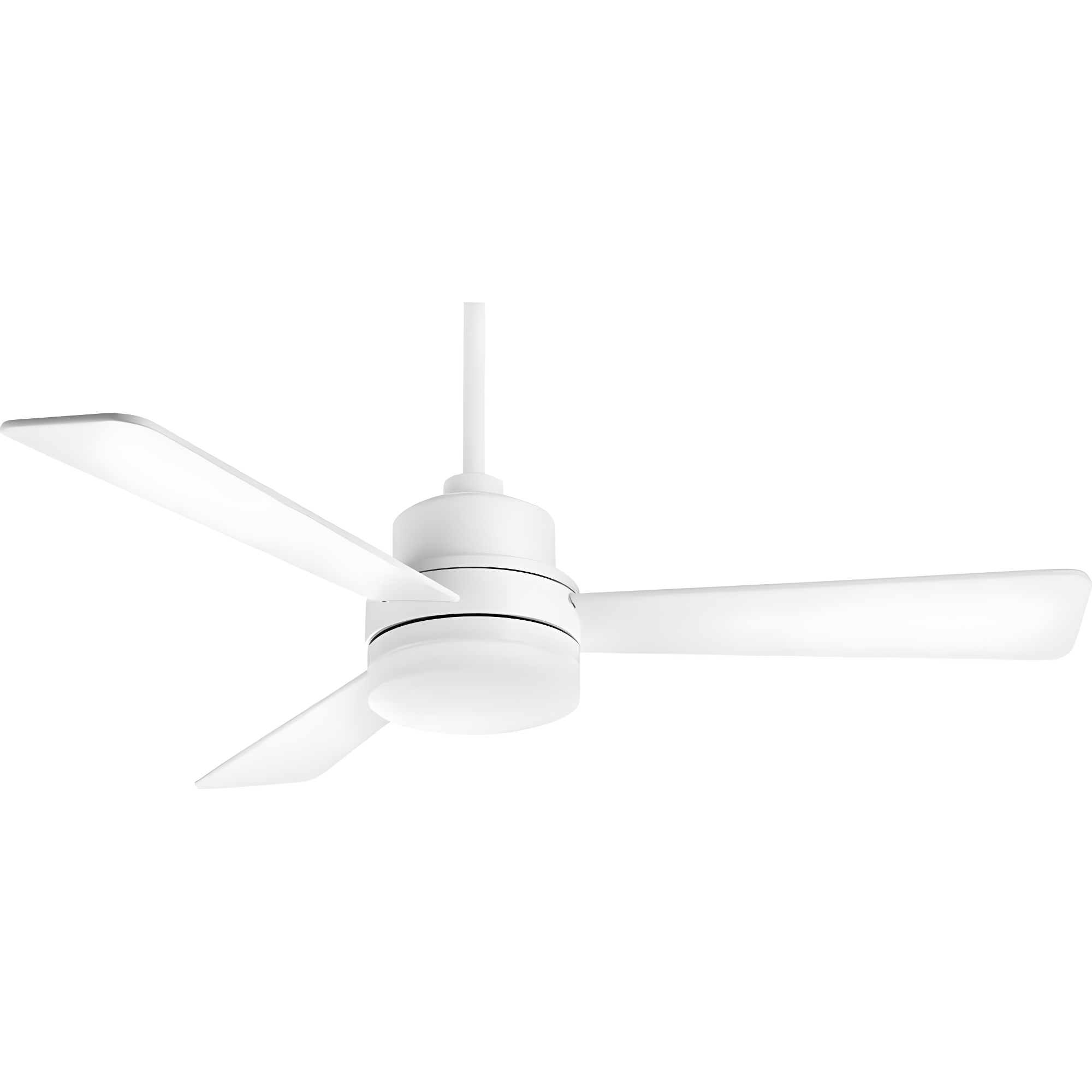 P2556-3030K-Progress Lighting-Trevina II - Wide - Ceiling Fan - 1 Light - Wall Control in Modern style - 52 Inches wide by 15.75 Inches high-White