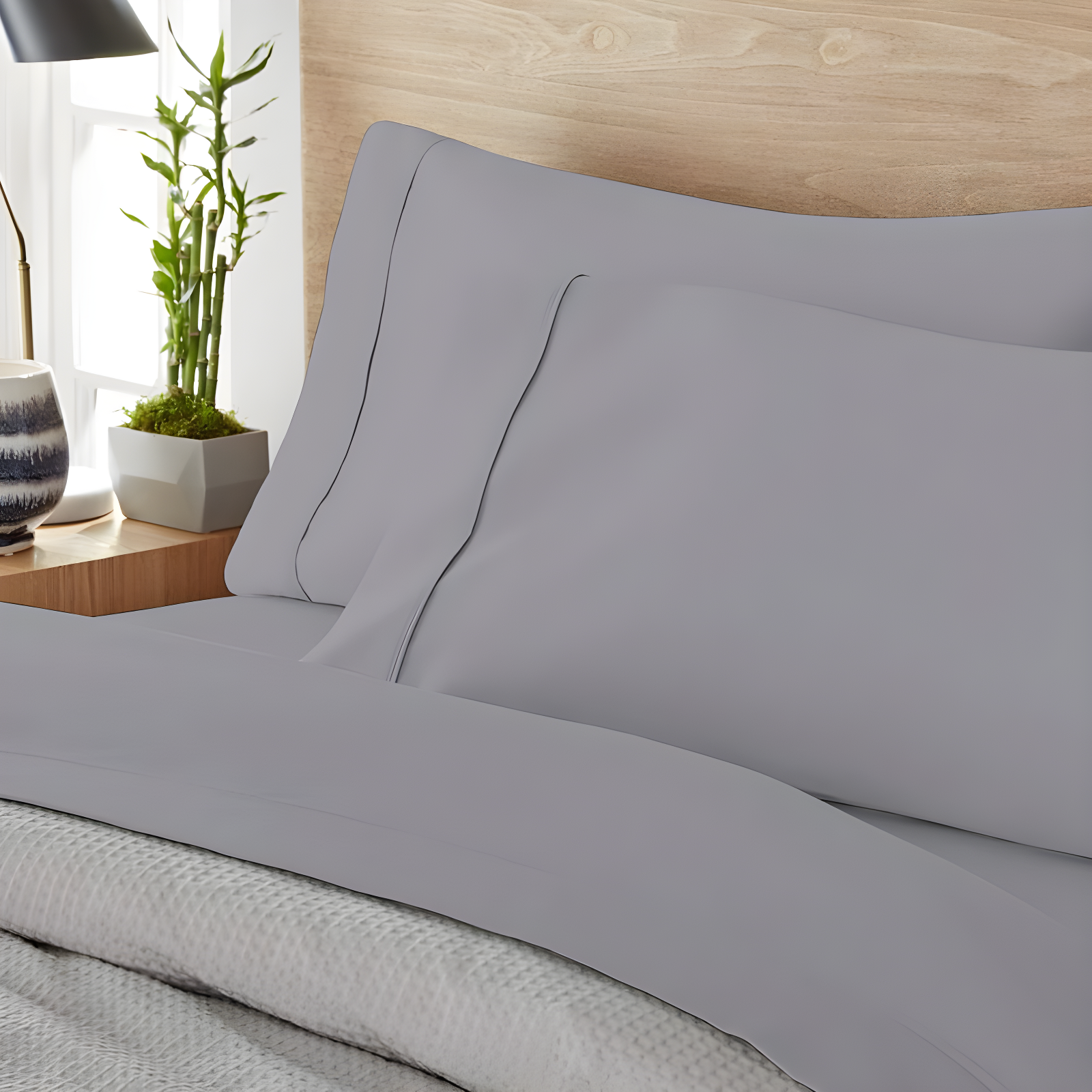 Color Sense 1200TC Premium Cotton-Blend Wrinkle-Resistant Sheet Set