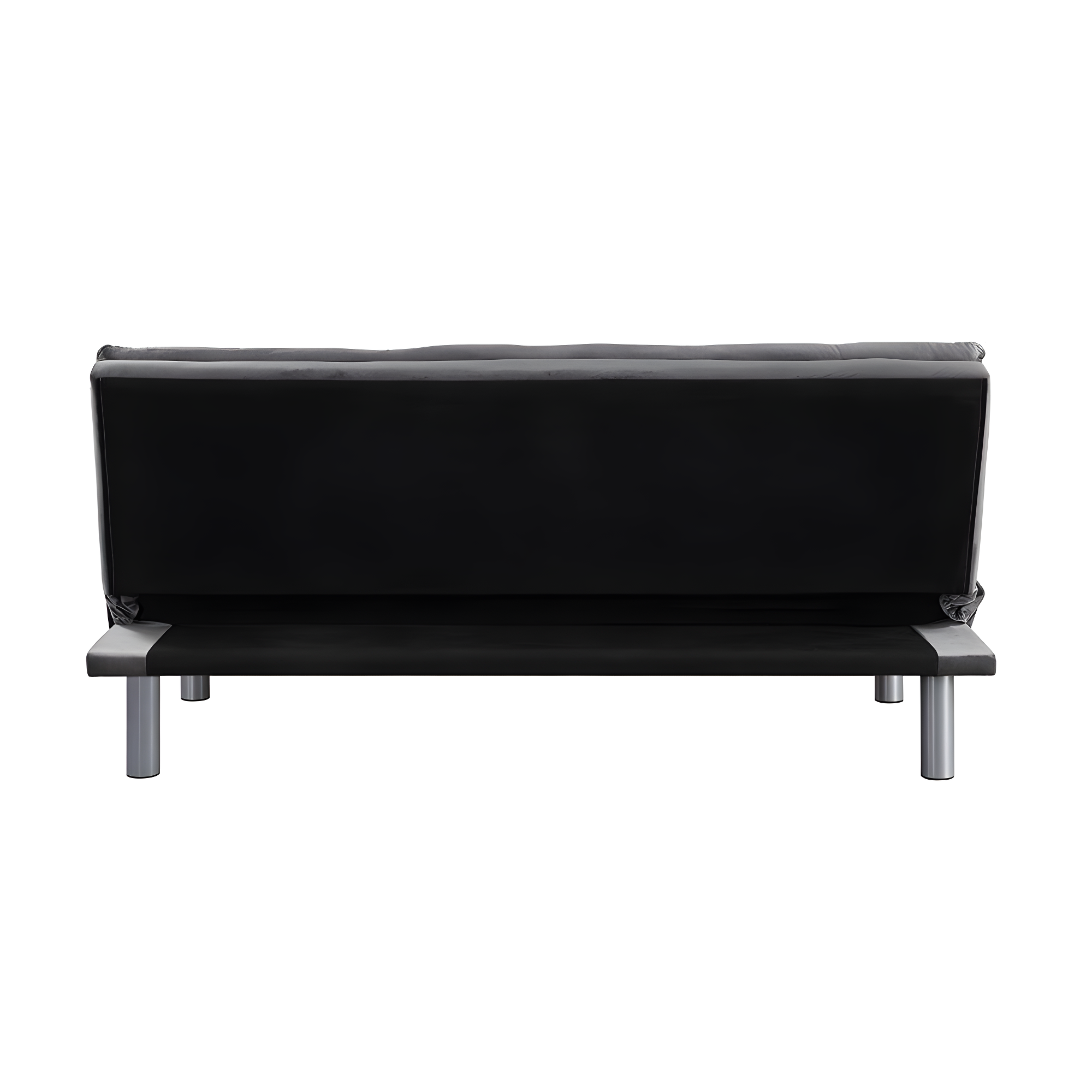 66" Cilliers Sofa Gray Velvet/Chrome Finish - Acme Furniture