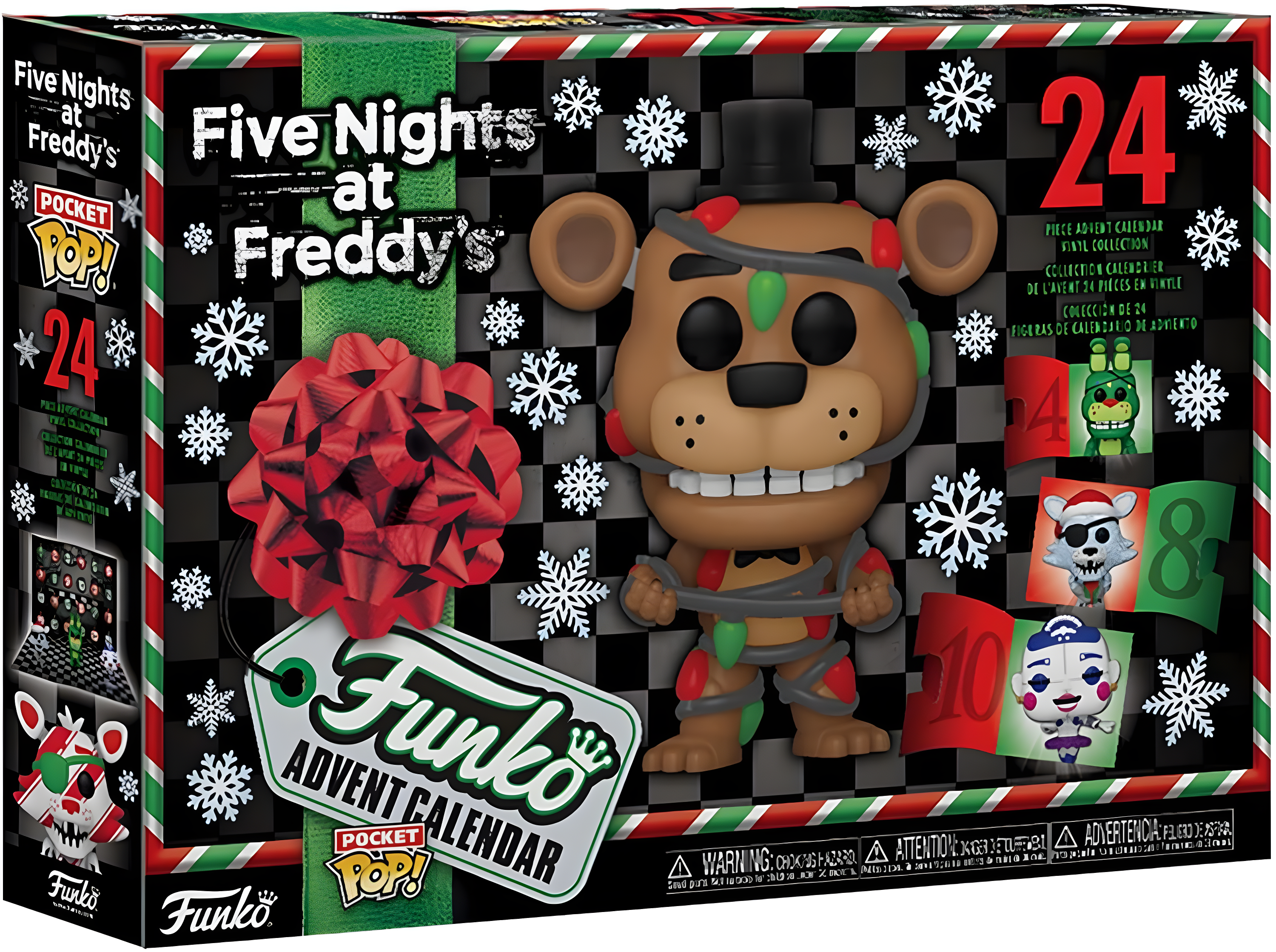 Advent Calendar 2025, Five Night At Freddy'S Toys 24 Days Advent Calendar 2025 Fnaf Toys Halloween Countdown Calendar Halloween Five Night At Freddy'S Toys for Kids, Advent Calendar for Kids