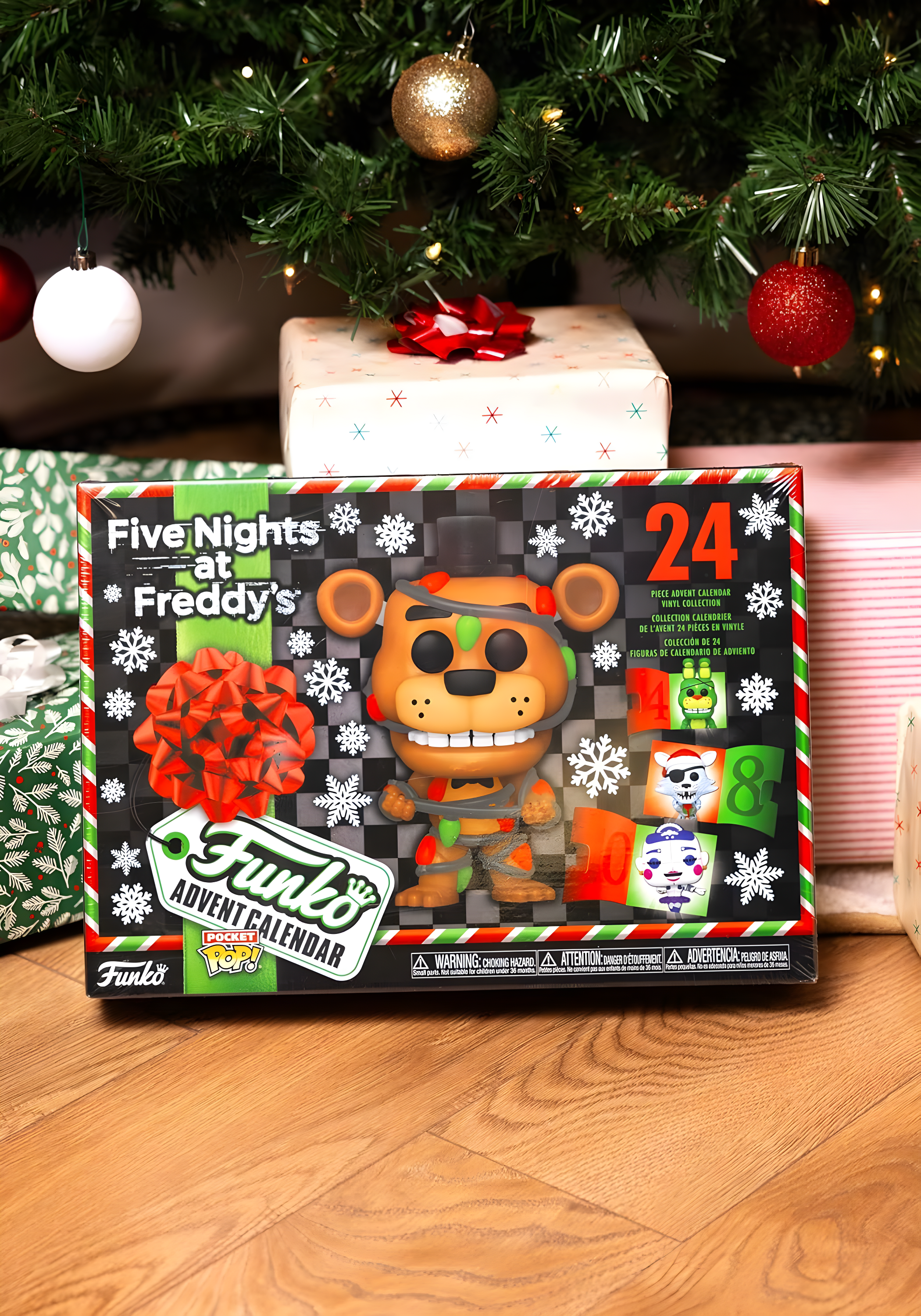 Advent Calendar 2025, Five Night At Freddy'S Toys 24 Days Advent Calendar 2025 Fnaf Toys Halloween Countdown Calendar Halloween Five Night At Freddy'S Toys for Kids, Advent Calendar for Kids