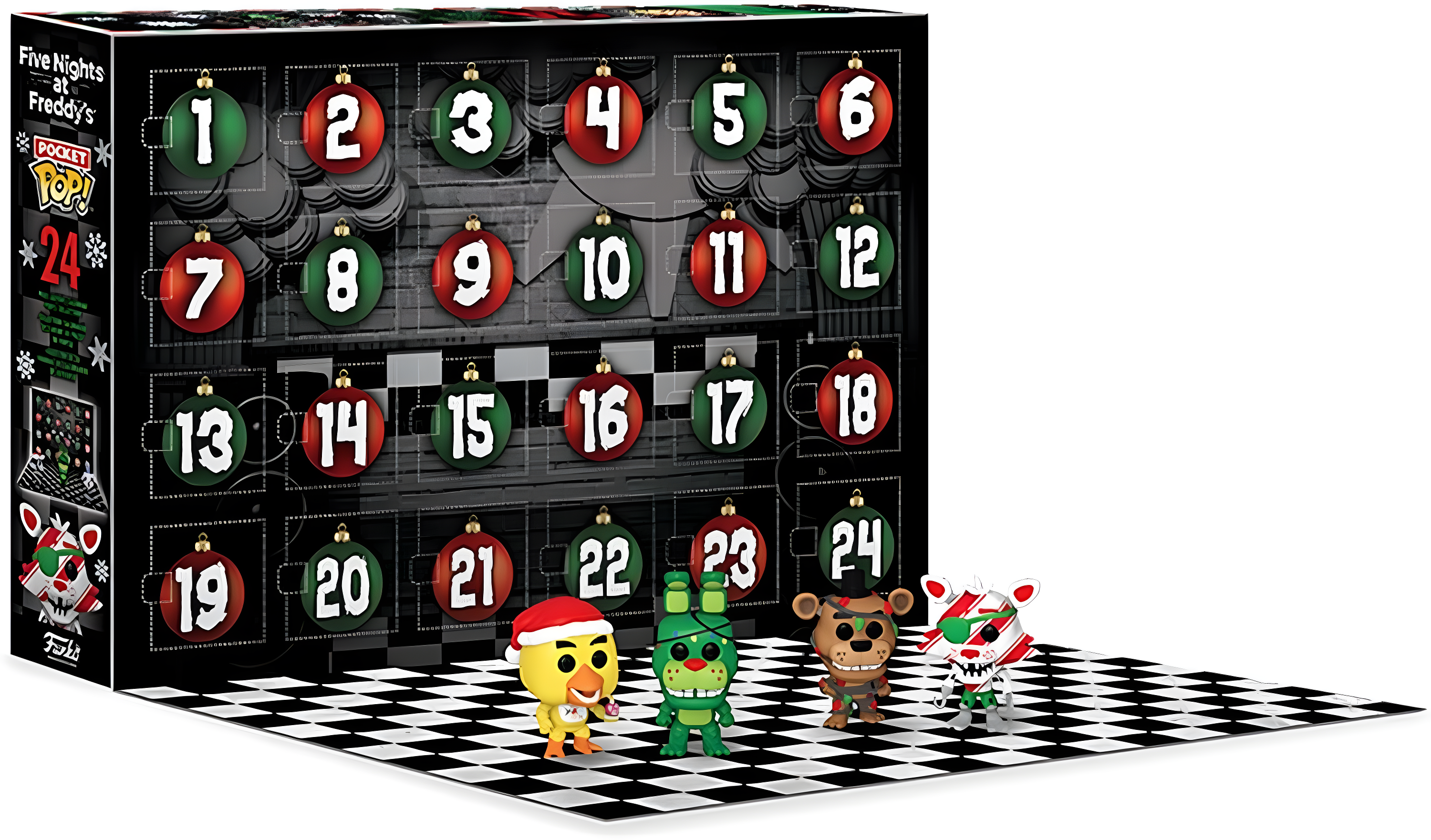 Advent Calendar 2025, Five Night At Freddy'S Toys 24 Days Advent Calendar 2025 Fnaf Toys Halloween Countdown Calendar Halloween Five Night At Freddy'S Toys for Kids, Advent Calendar for Kids