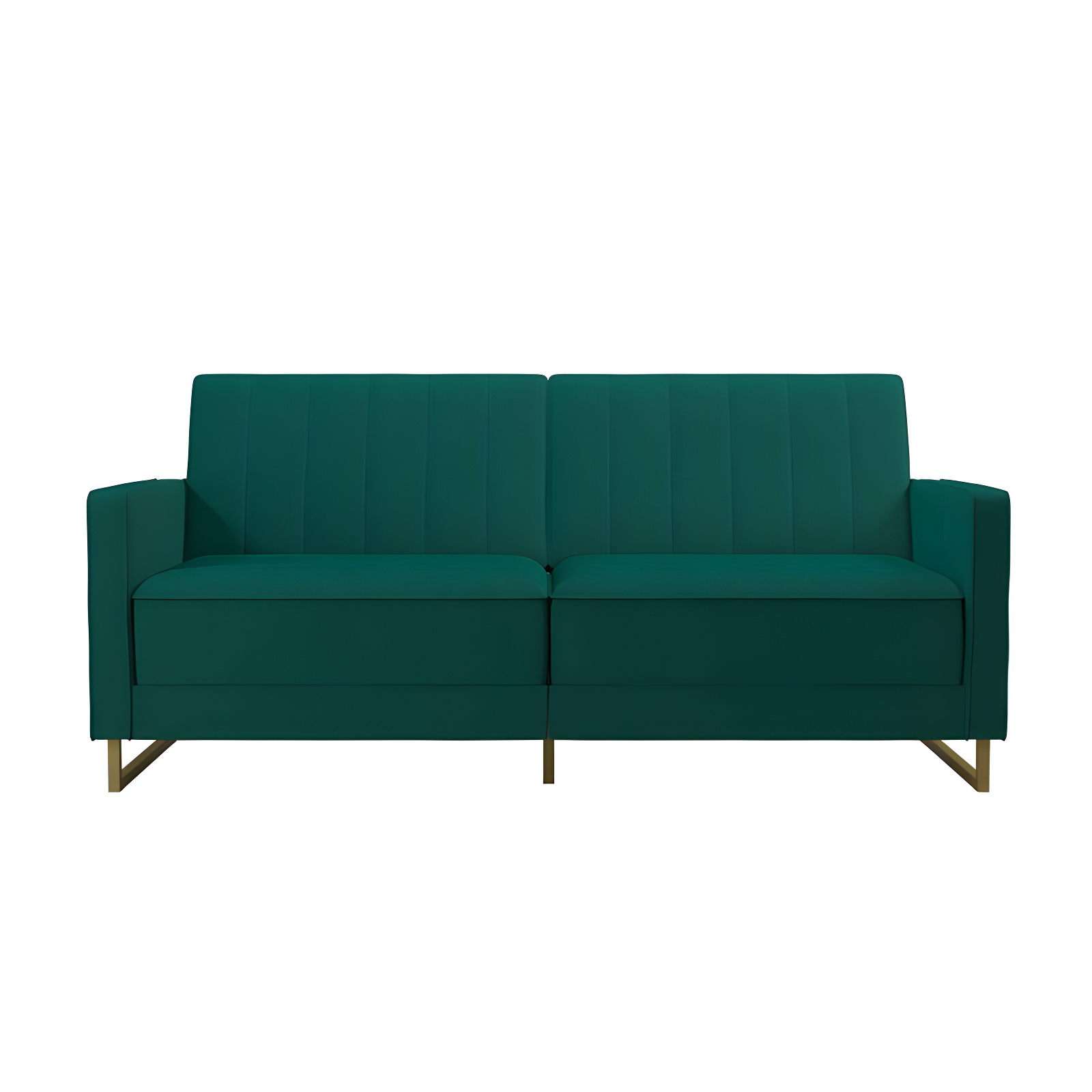 Skylar Full / Double 77'' Velvet Tufted Convertible Sofa