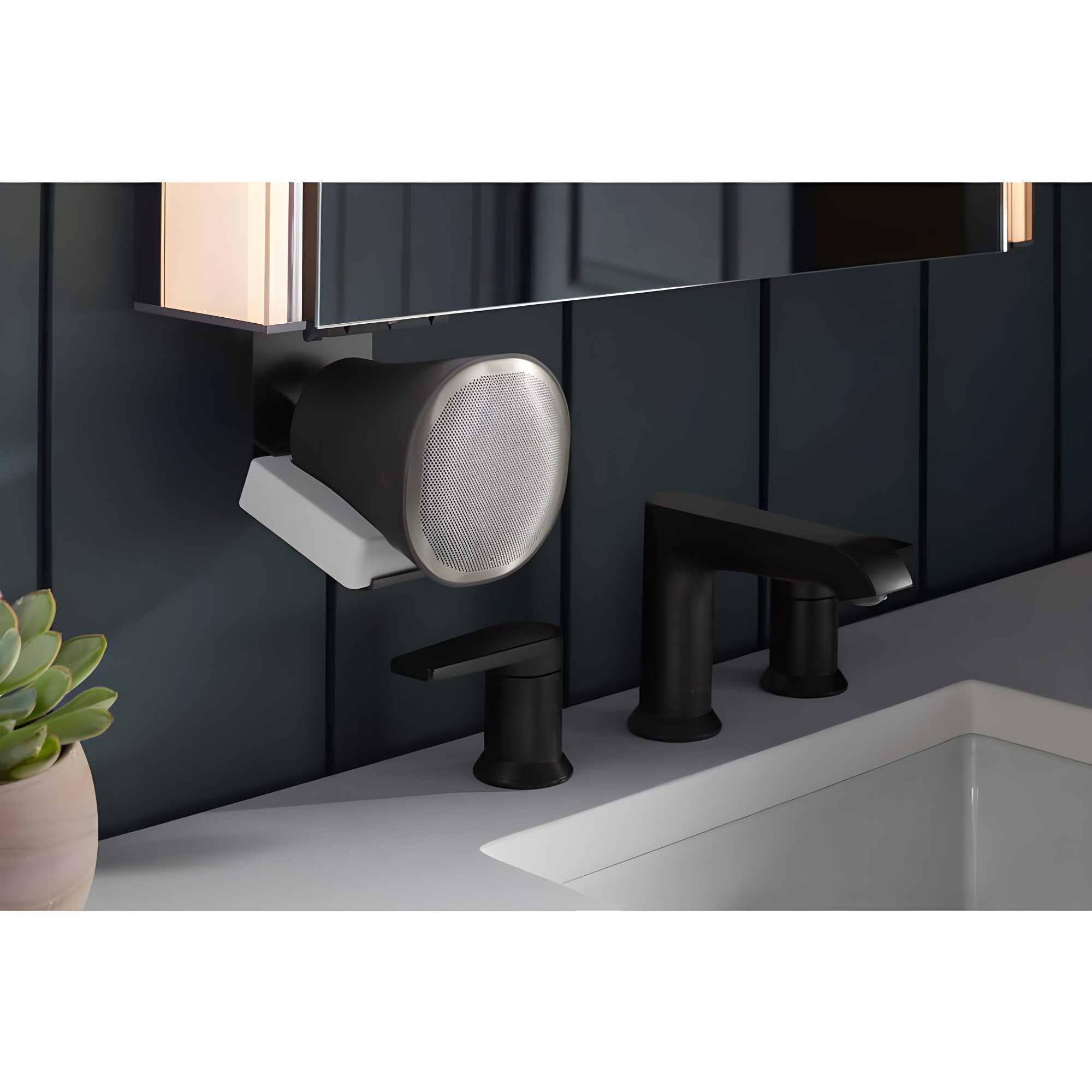 Kohler K-81145-SLE-DA1 Maxstow Surface Mount Frameless Medicine Cabinet with LED Lighting