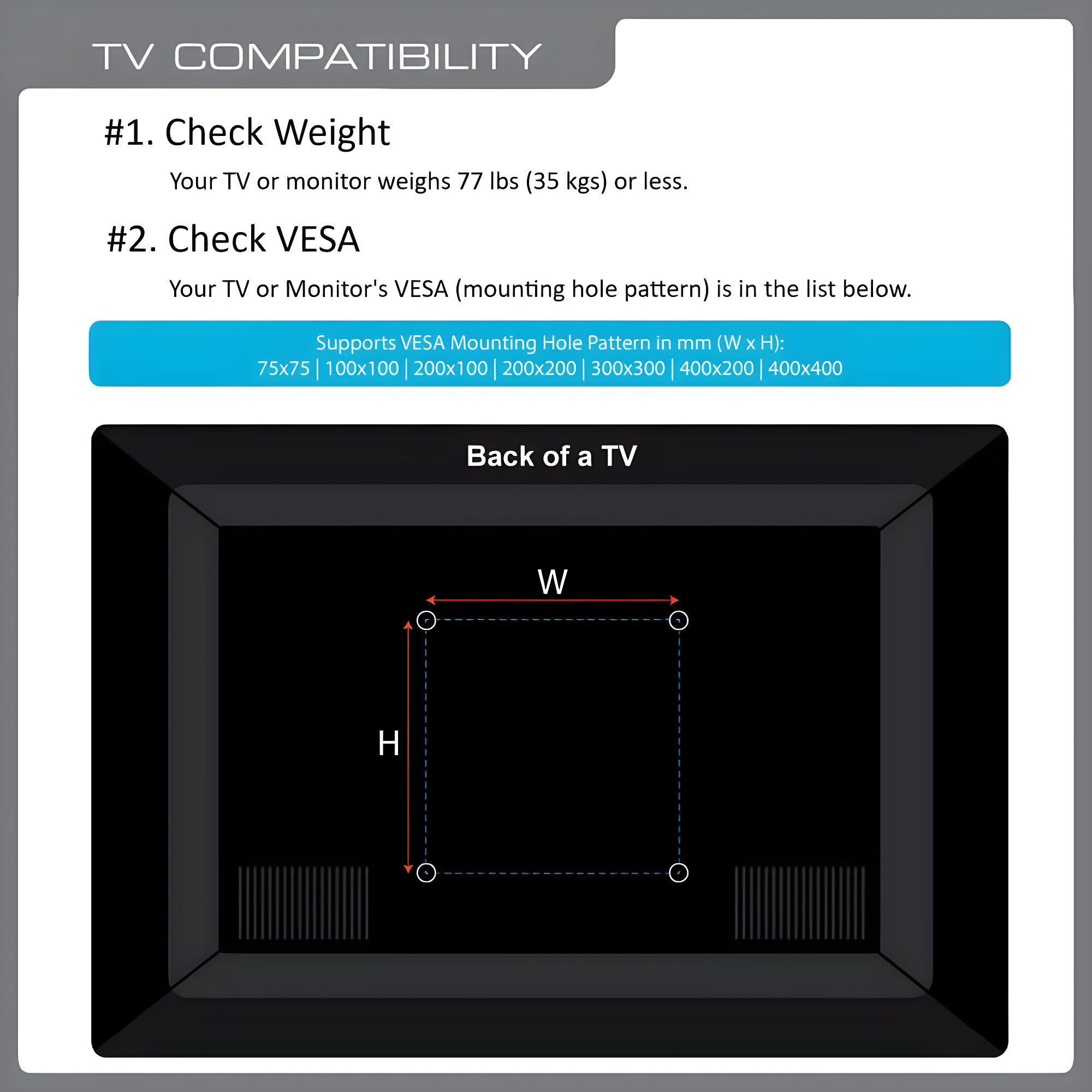 QualGear QG-TM-A-012 Universal Ultra Slim Low Profile Articulating Wall Mount for 23-55 Inches LED TV, Black