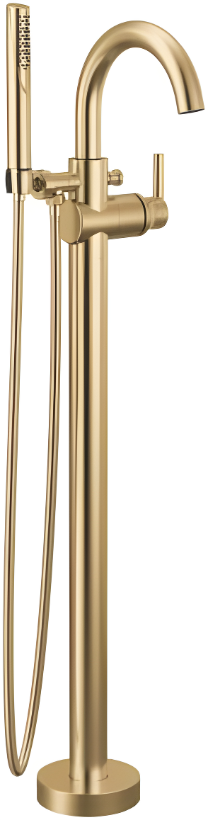 Trinsic Single Handle Floor Mounted Freestanding Tub Filler