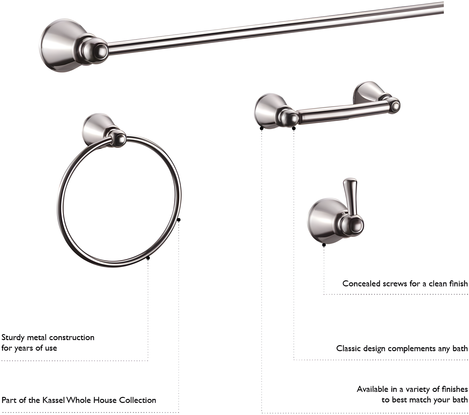 Design House Kassel Towel Ring Bathroom