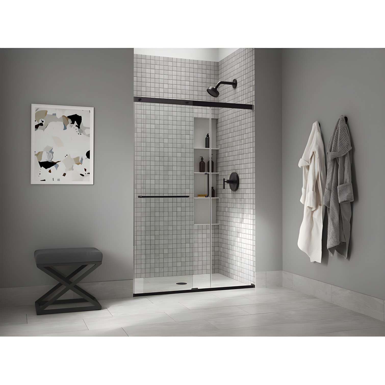 Purist® Wall Mounted Round Bathroom Robe Hook, Towel Hook, Clothing Hook