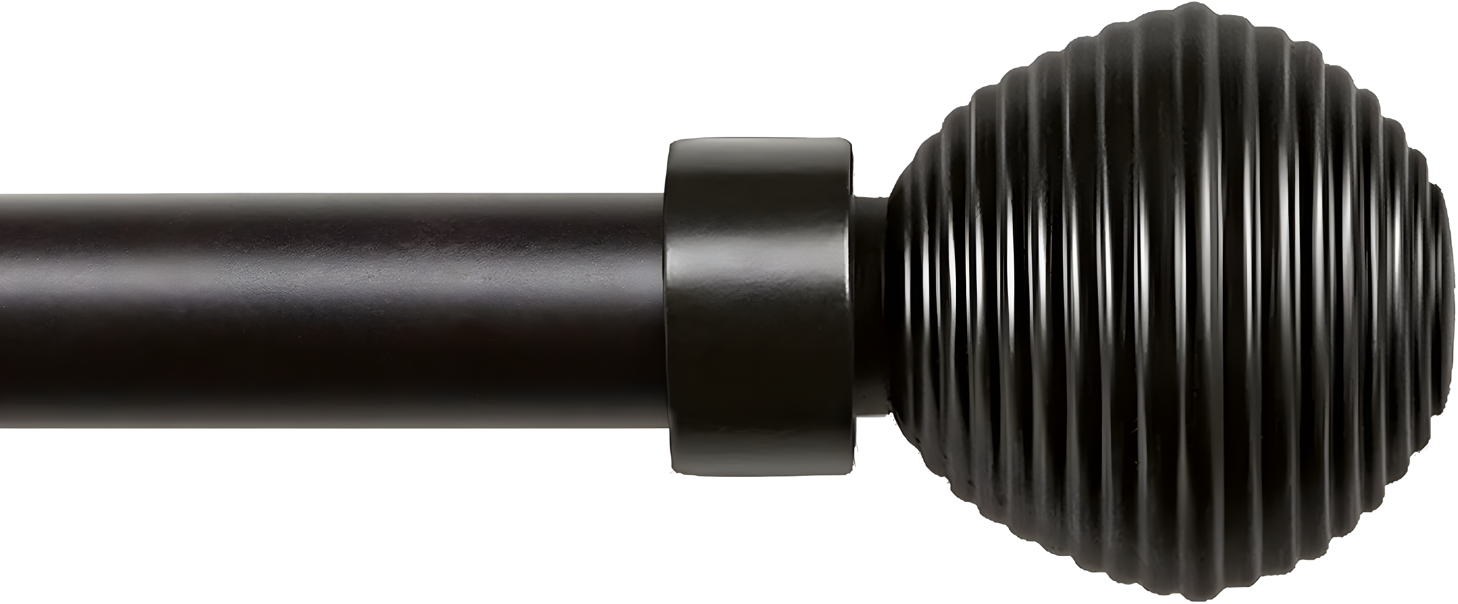 Exclusive Home 36"-72" Modern Layer Curtain Rod - Matte Bronze: Adjustable Iron, Single Rod, 25lb Capacity