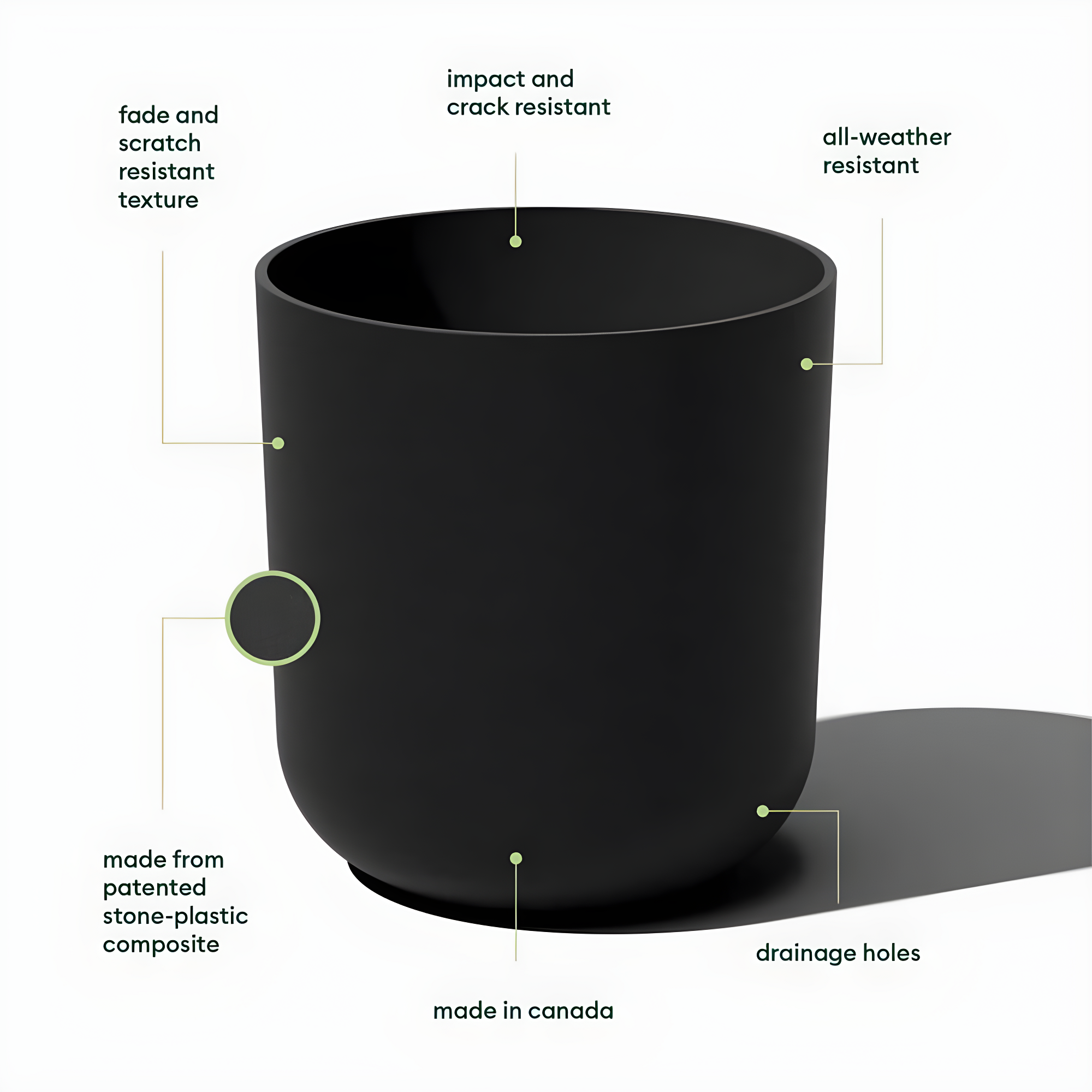 Mason Series Kona Planter