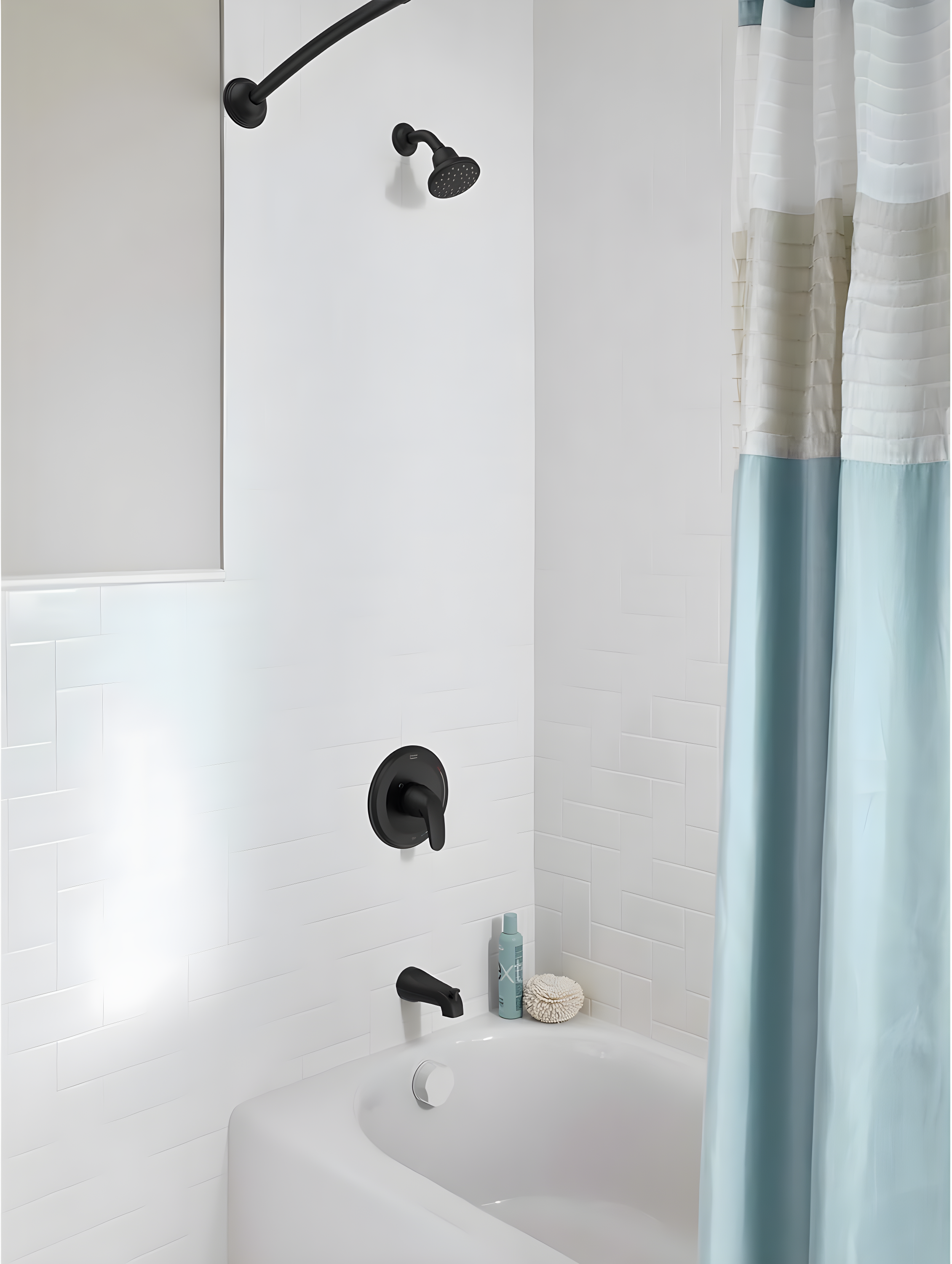 American Standard Tu075.508 Colony Pro Tub And Shower Trim Package - Black