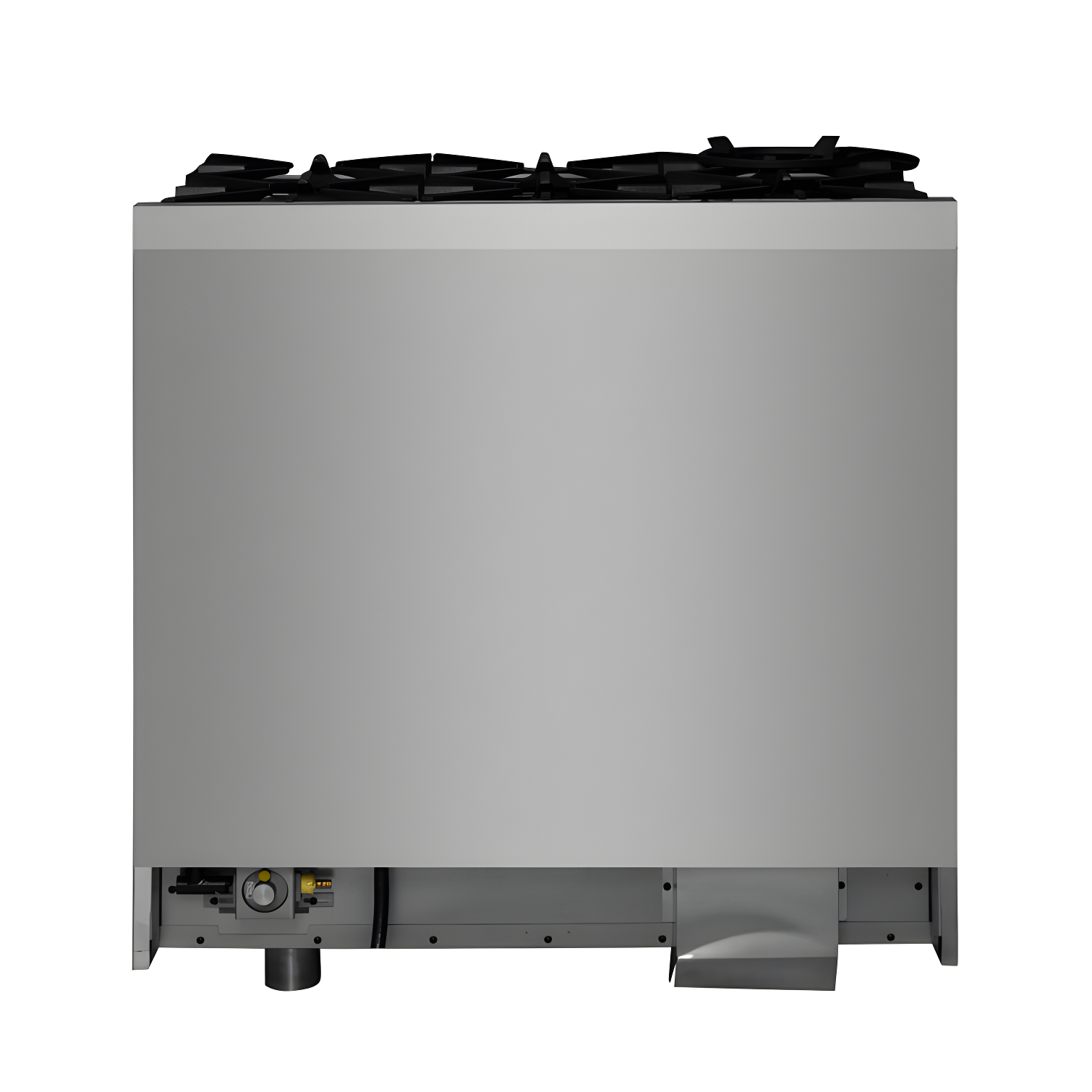 Massimo 36-inch Dual Fuel Range, 6 Burners, 5.36 cu.ft. True Convection Oven, Air Fryer & Griddle