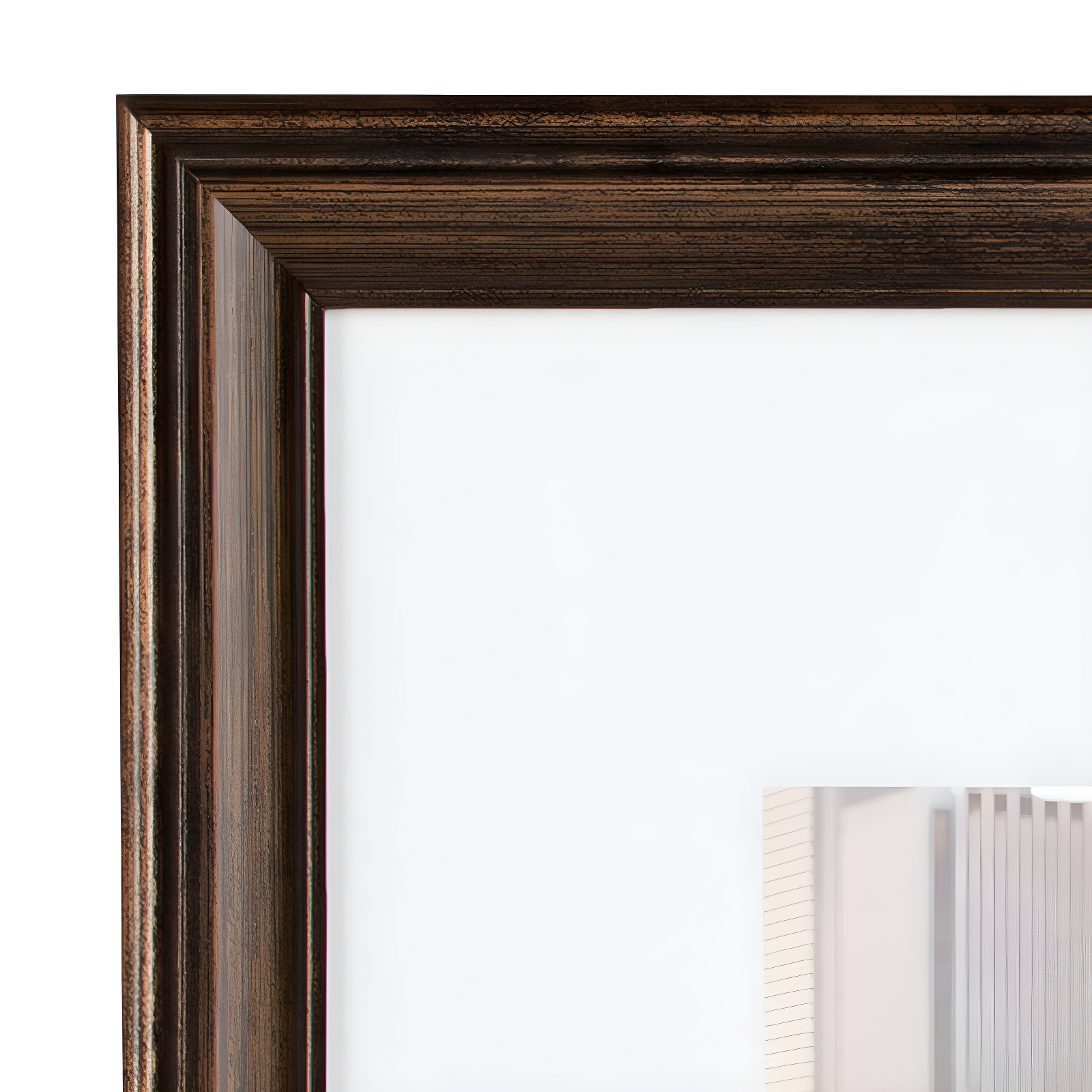10pcTraditionl Frame Box Set Brown - Kate & Laurel All Things Decor: Elegant Wall Display, Multi-Size, Sawtooth Hanger