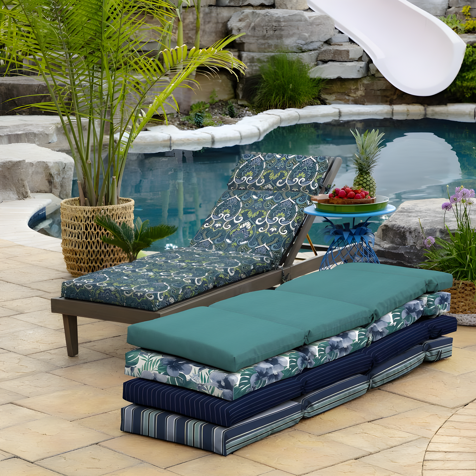 ARDEN Outdoor Chaise Lounge 3.5" Cushion